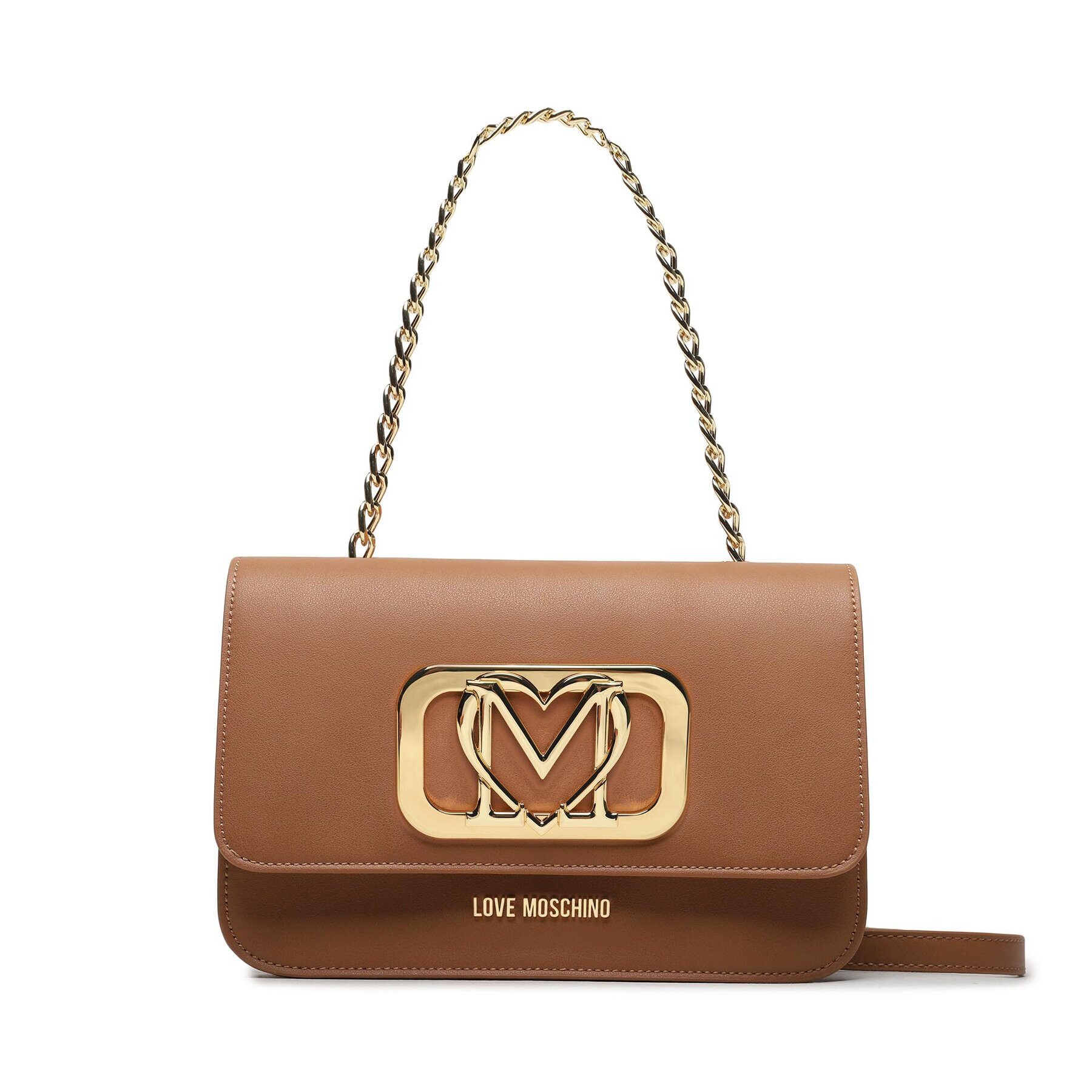 LOVE MOSCHINO Ročna torba JC4110PP1HLF0201 Rjava - Pepit.si