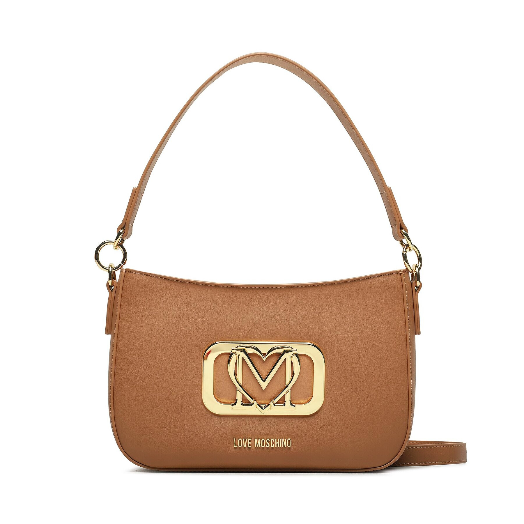 LOVE MOSCHINO Ročna torba JC4115PP1HLF0201 Rjava - Pepit.si