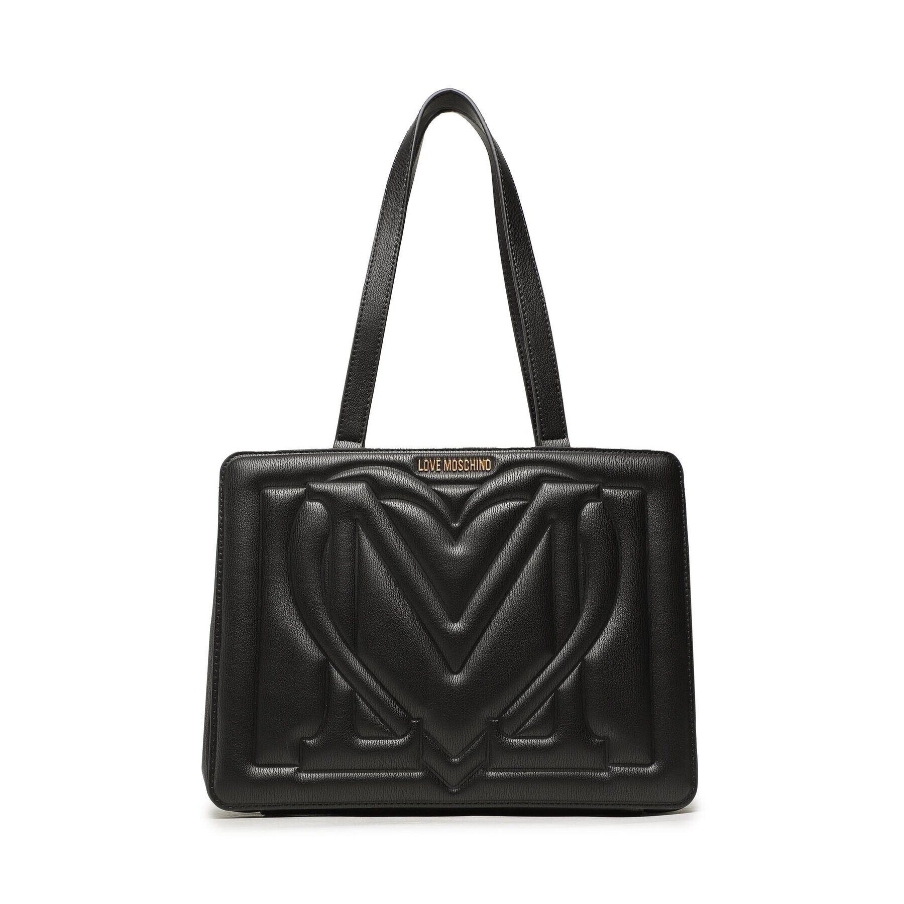 LOVE MOSCHINO Ročna torba JC4124PP1GLV0000 Črna - Pepit.si