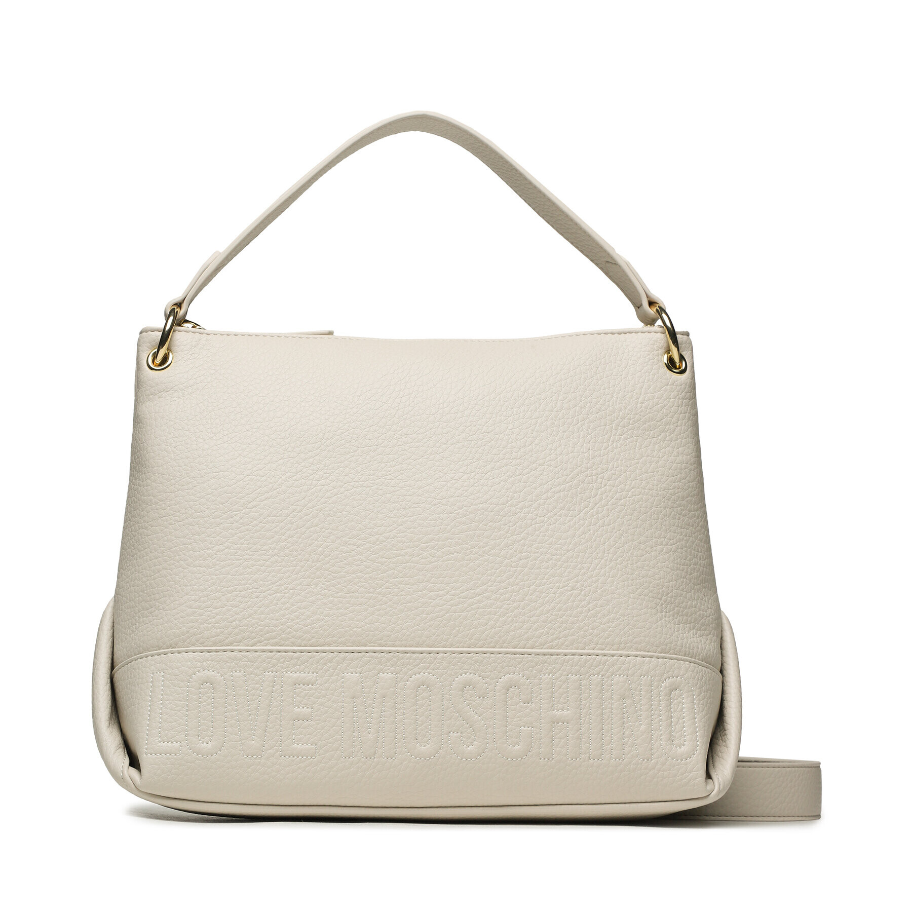 LOVE MOSCHINO Ročna torba JC4133PP1HLM0110 Écru - Pepit.si