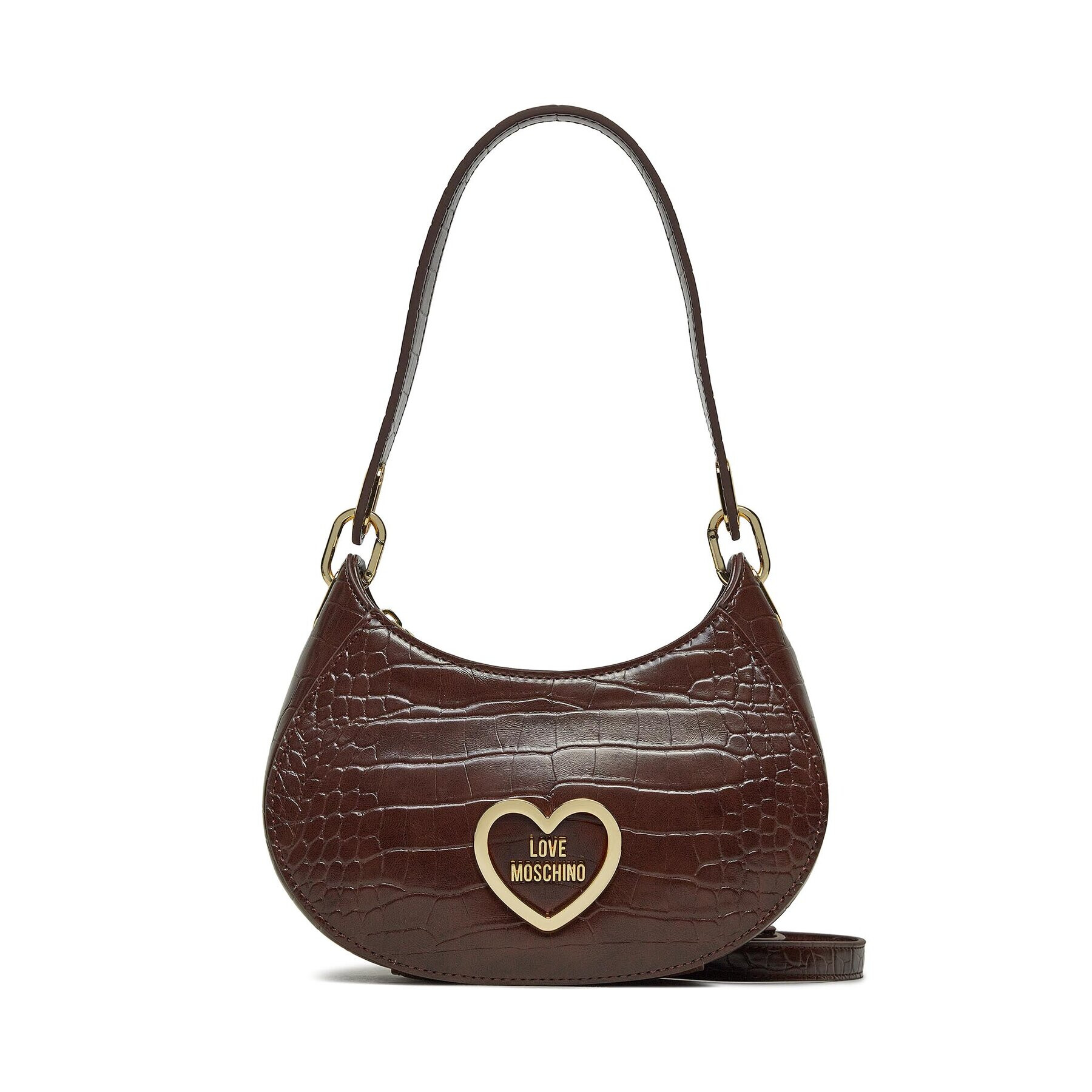 LOVE MOSCHINO Ročna torba JC4177PP0HKC0301 Rjava - Pepit.si