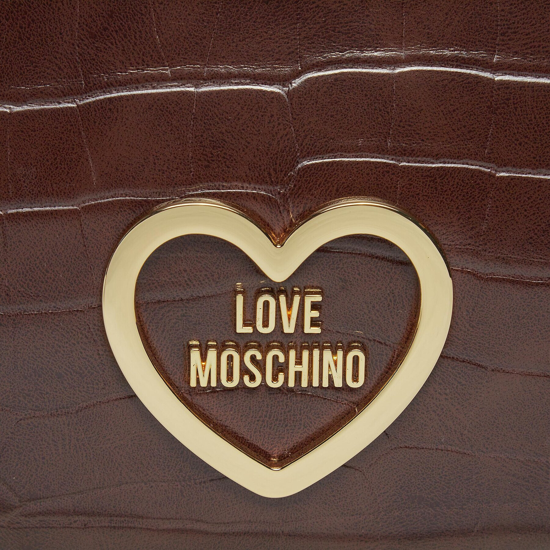 LOVE MOSCHINO Ročna torba JC4177PP0HKC0301 Rjava - Pepit.si