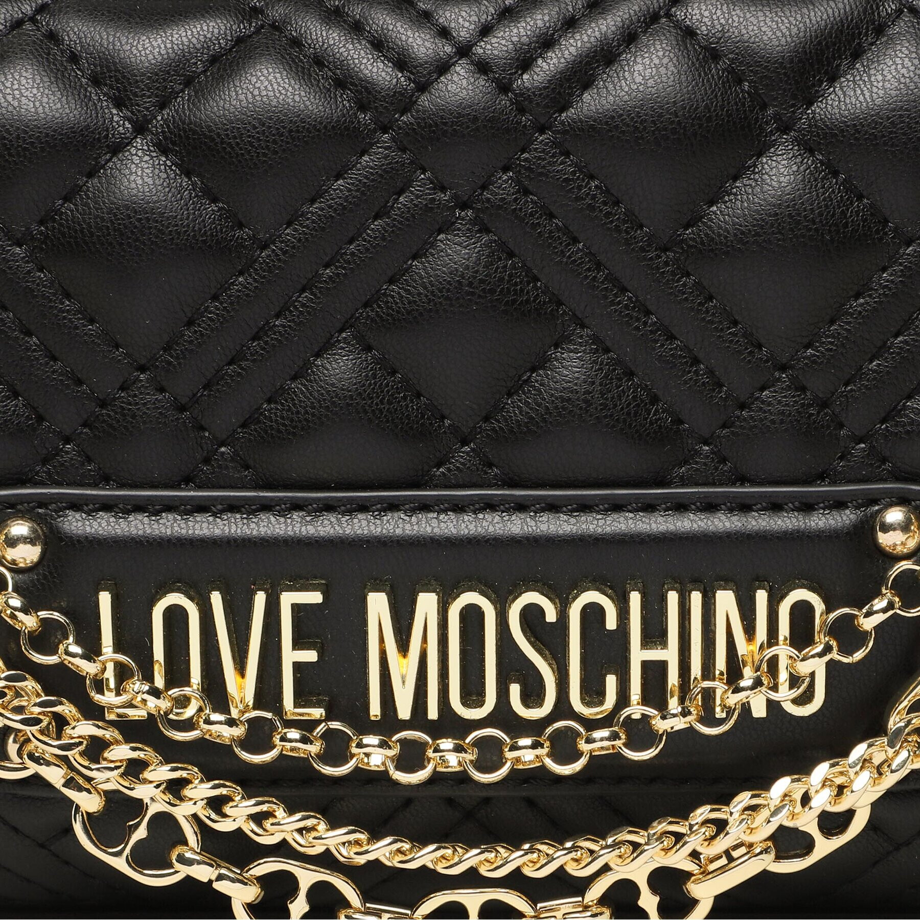 LOVE MOSCHINO Ročna torba JC4258PP0GKA0000 Črna - Pepit.si