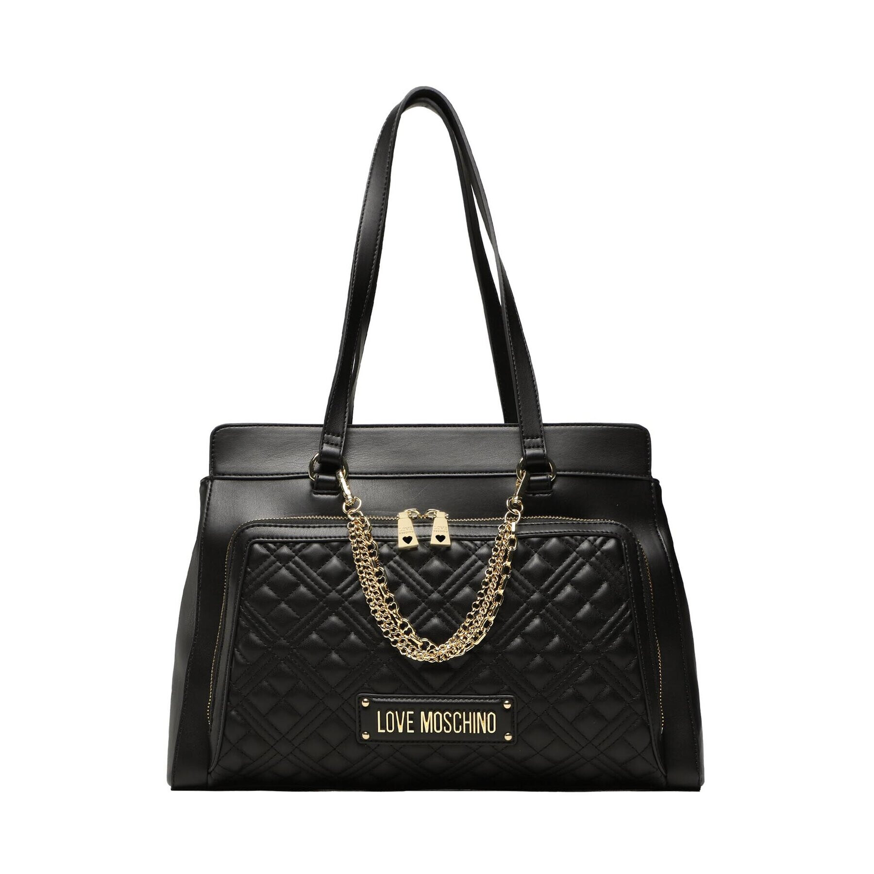 LOVE MOSCHINO Ročna torba JC4259PP0GKA0000 Črna - Pepit.si