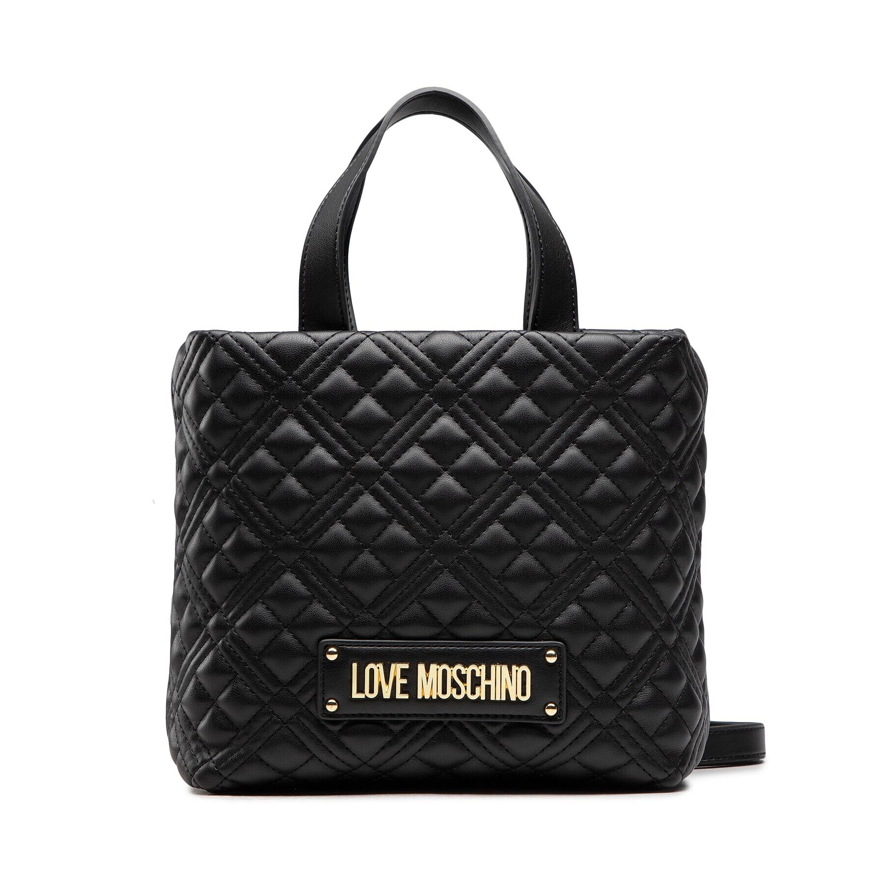 LOVE MOSCHINO Ročna torba JC4312PP0FLA0000 Črna - Pepit.si