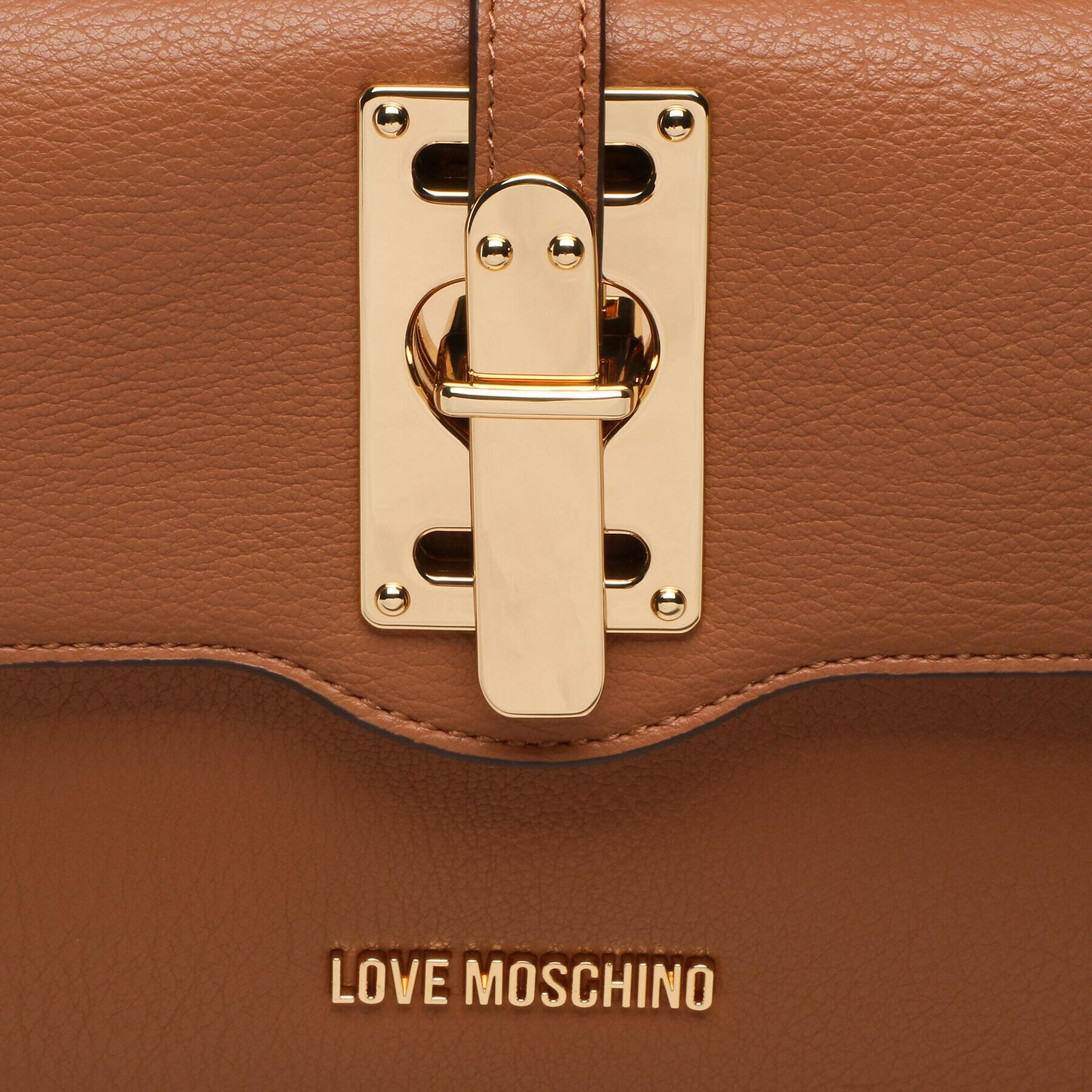 LOVE MOSCHINO Ročna torba JC4316PP0GKW0201 Rjava - Pepit.si