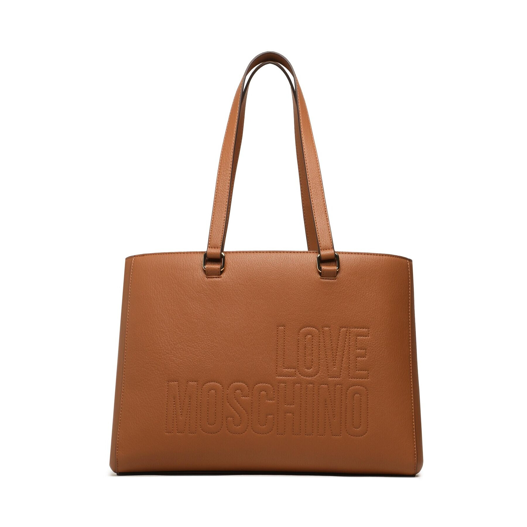 LOVE MOSCHINO Ročna torba JC4316PP0GKW0201 Rjava - Pepit.si