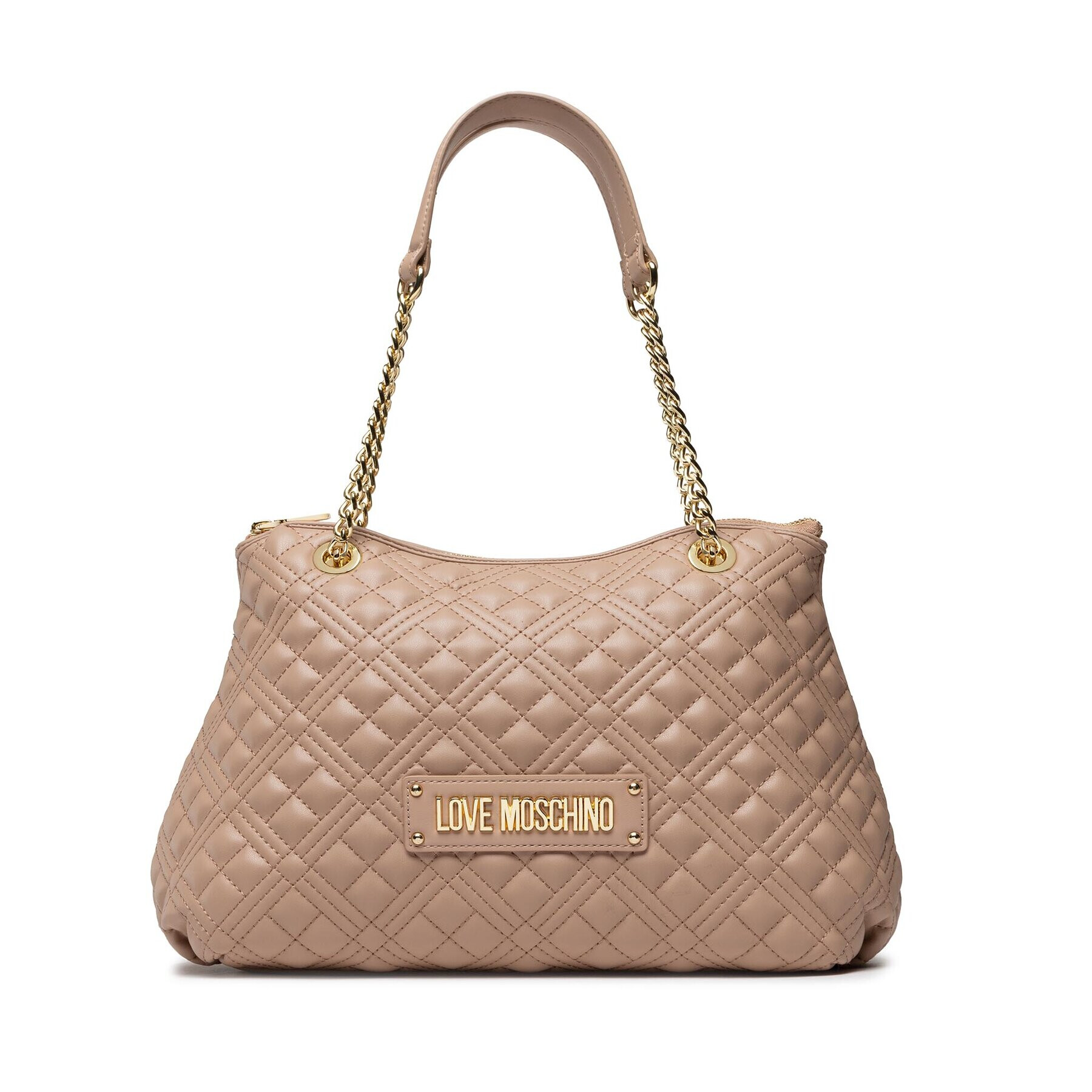 LOVE MOSCHINO Ročna torba JC4320PP0FLA0209 Bež - Pepit.si