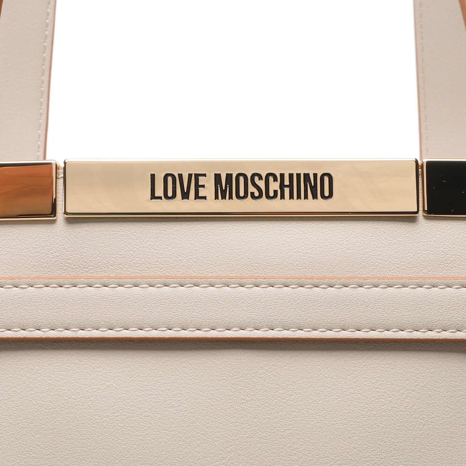 LOVE MOSCHINO Ročna torba JC4323PP0GKF0103 Bež - Pepit.si