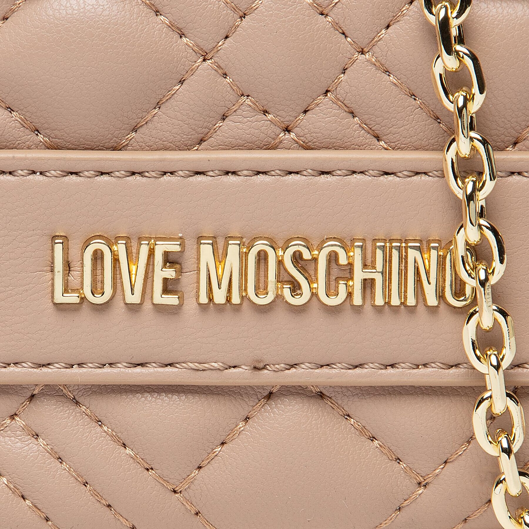 LOVE MOSCHINO Ročna torba JC4324PP0FLA0209 Bež - Pepit.si