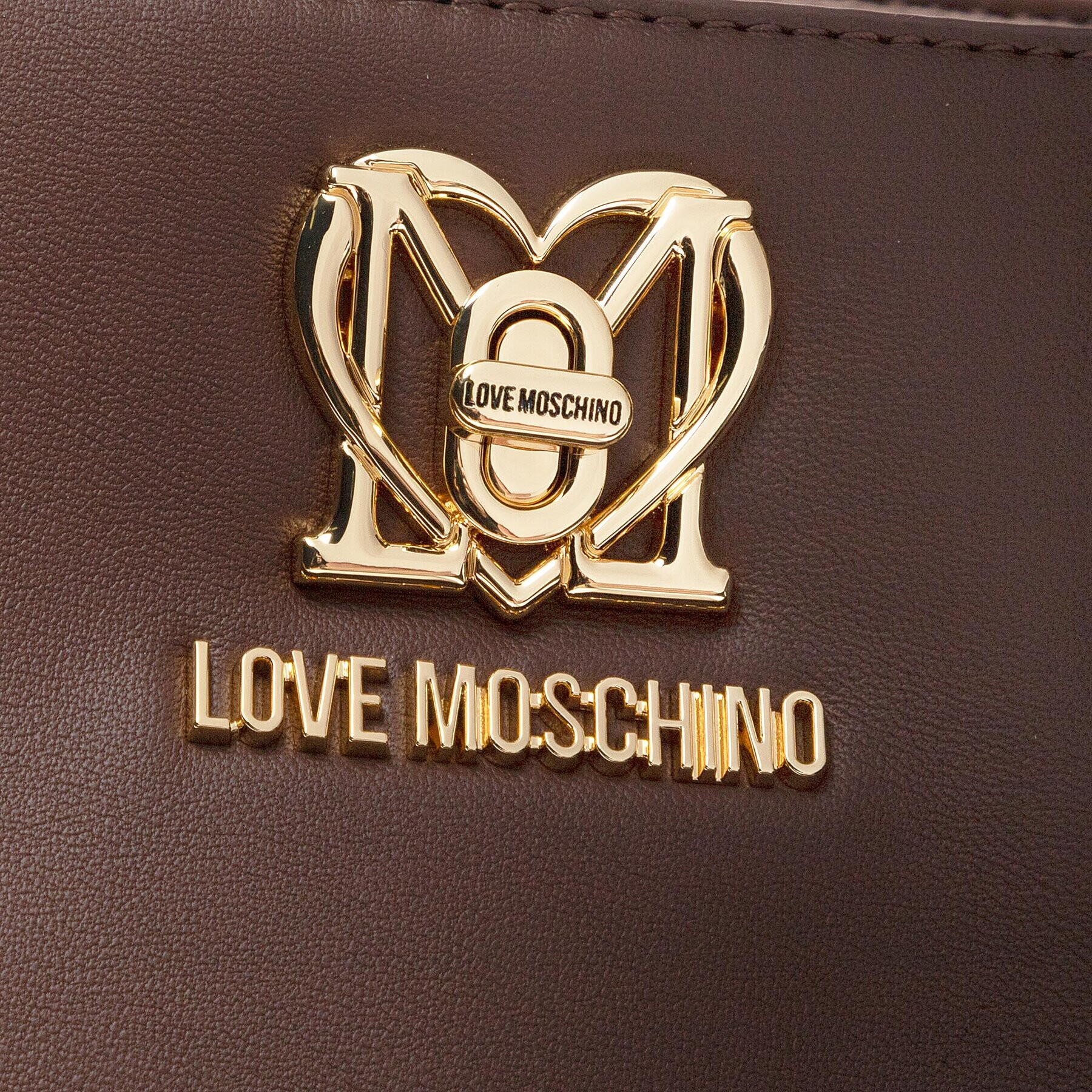 LOVE MOSCHINO Ročna torba JC4392PP0FKO0300 Rjava - Pepit.si