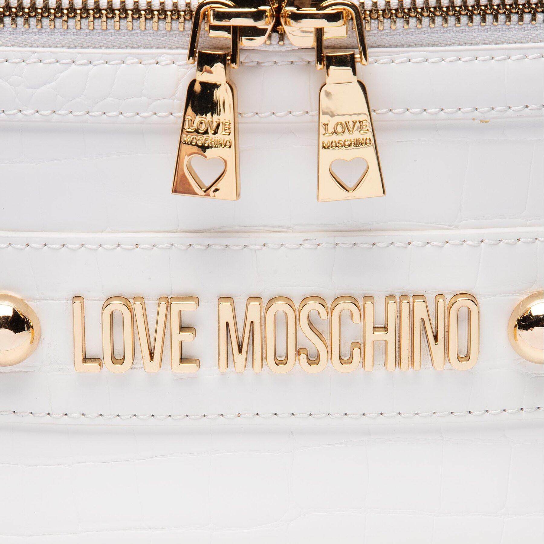 LOVE MOSCHINO Ročna torba JC4430PP0FKS0120 Bela - Pepit.si