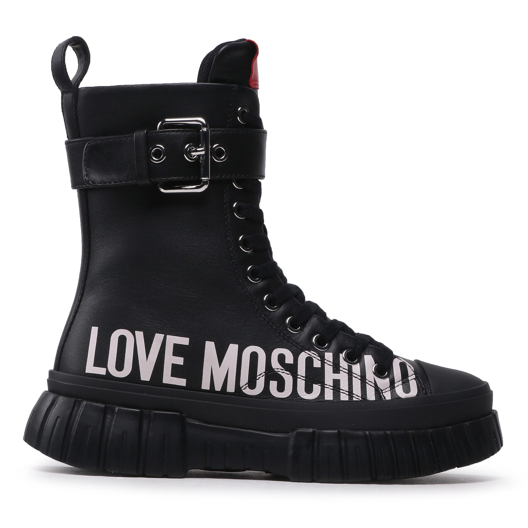 LOVE MOSCHINO Škornji JA15695G1HIA0000 Črna - Pepit.si