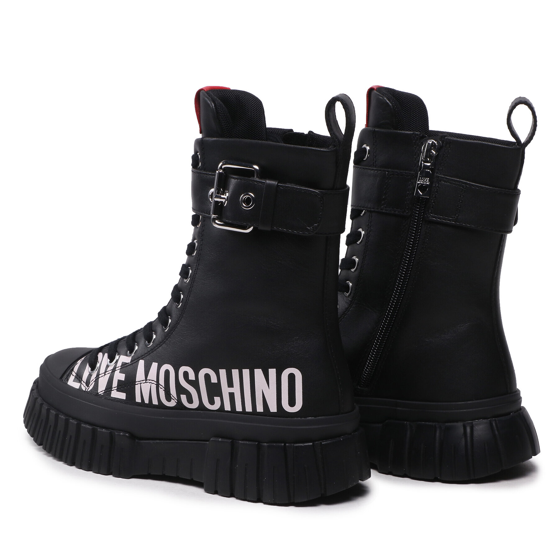 LOVE MOSCHINO Škornji JA15695G1HIA0000 Črna - Pepit.si