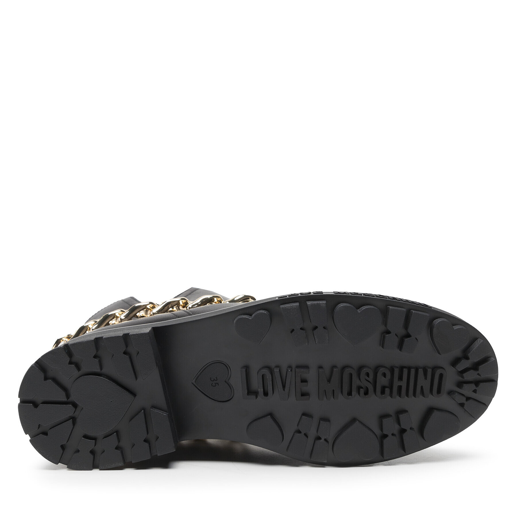 LOVE MOSCHINO Škornji JA21044G1EIA0000 Črna - Pepit.si