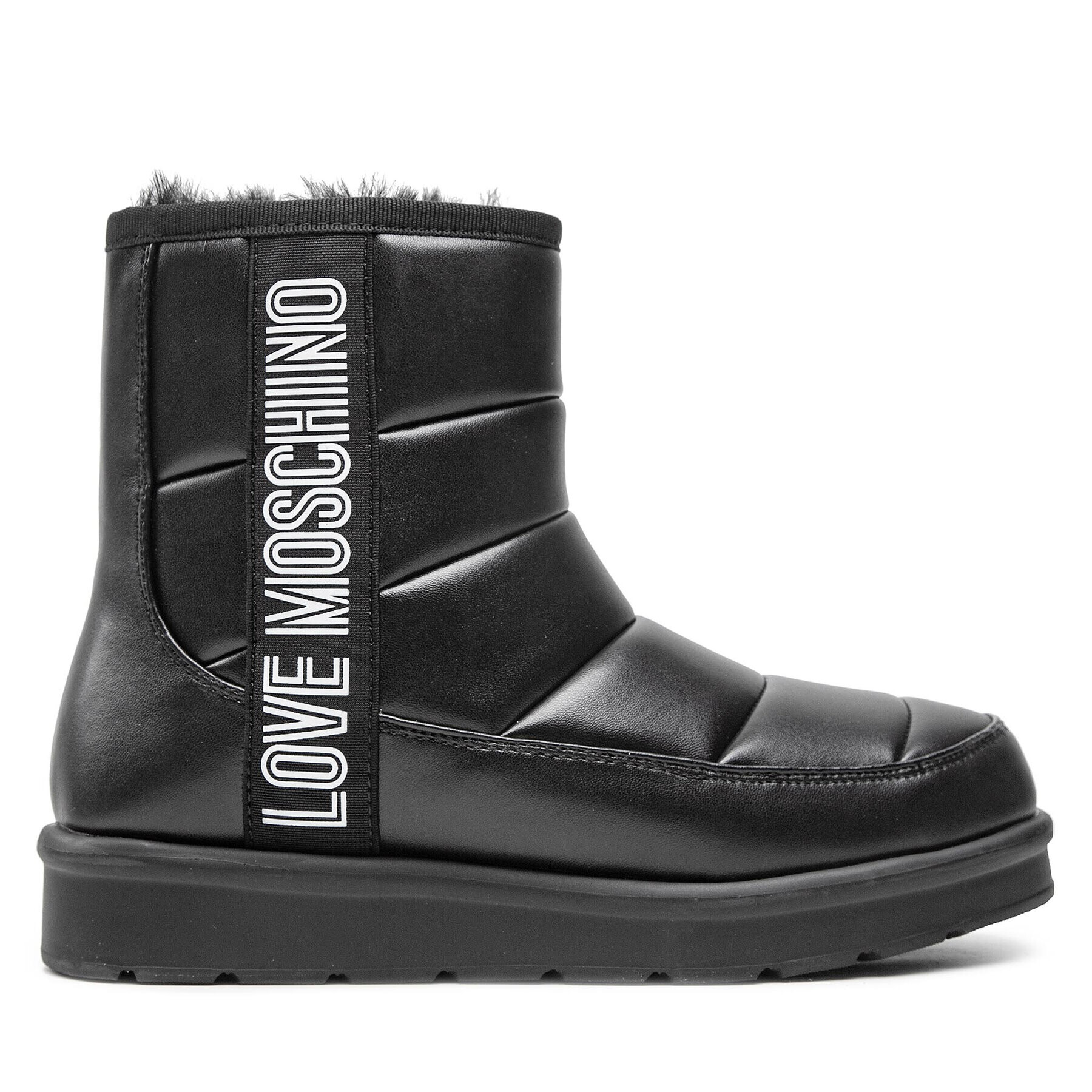 LOVE MOSCHINO Škornji JA24103H1FJZF000 Črna - Pepit.si