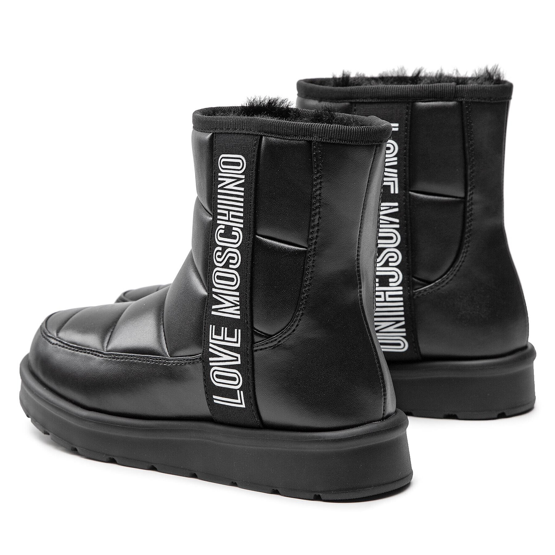 LOVE MOSCHINO Škornji JA24103H1FJZF000 Črna - Pepit.si