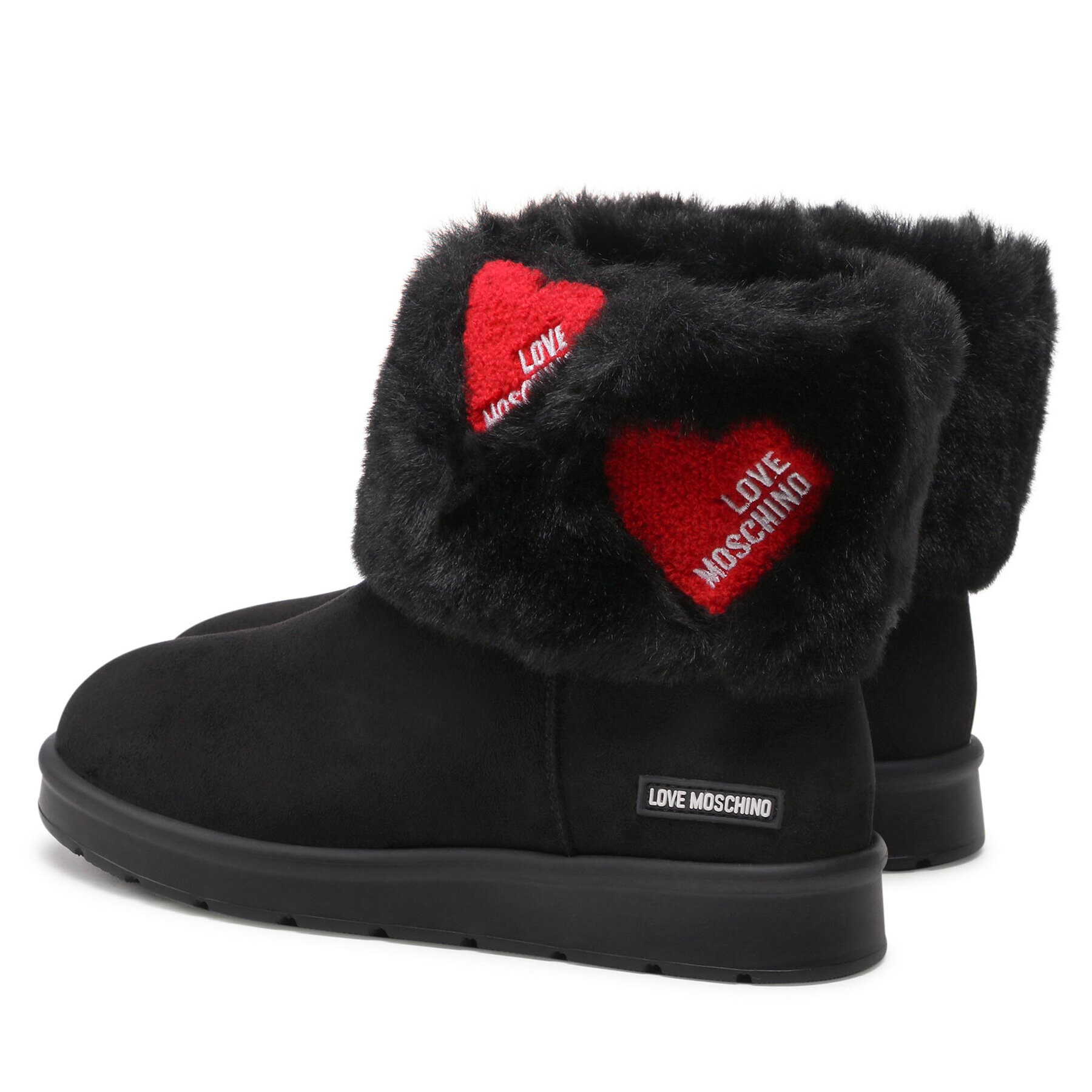 LOVE MOSCHINO Škornji JA24173H1FJZE000 Črna - Pepit.si