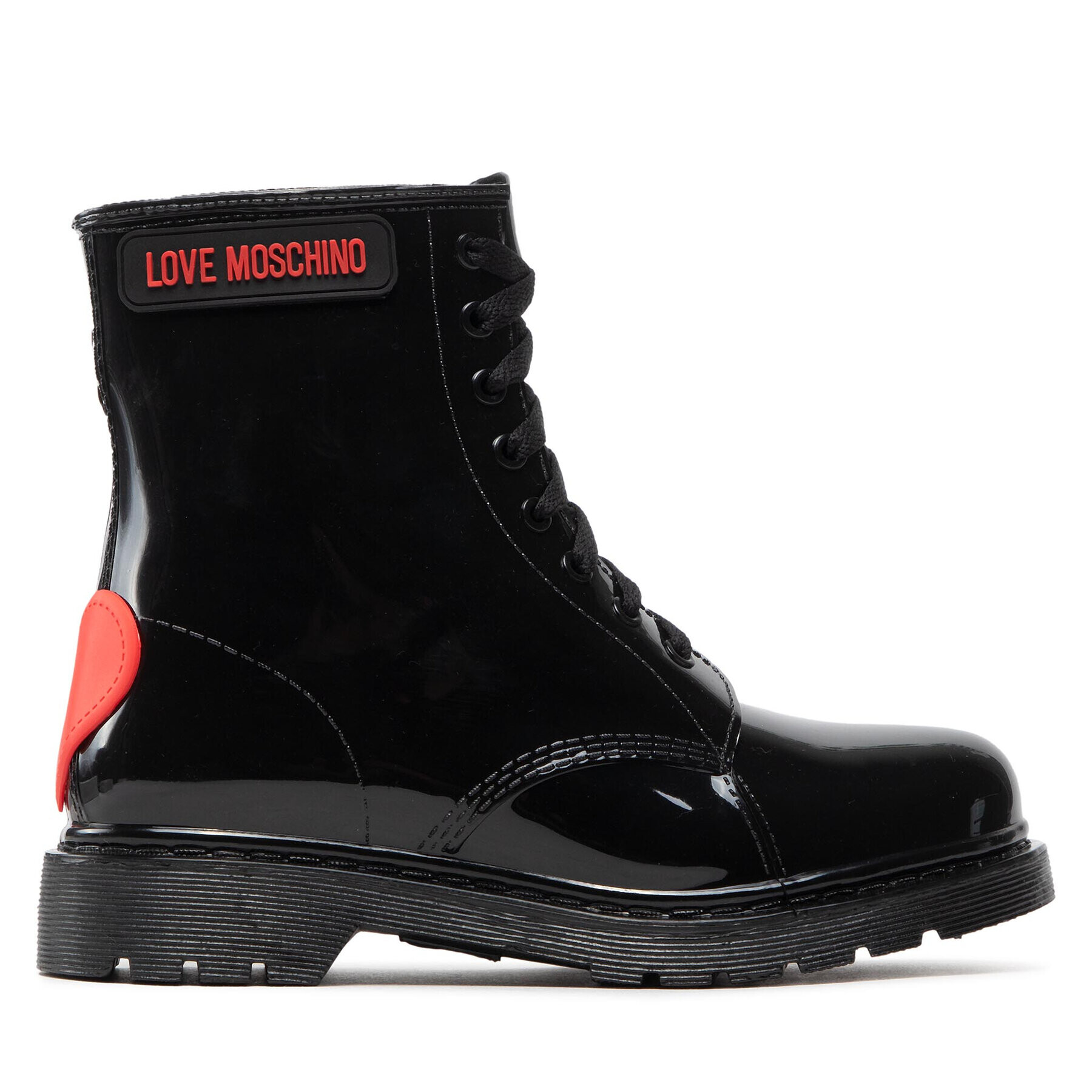 LOVE MOSCHINO Škornji JA24193G1FIR0000 Črna - Pepit.si