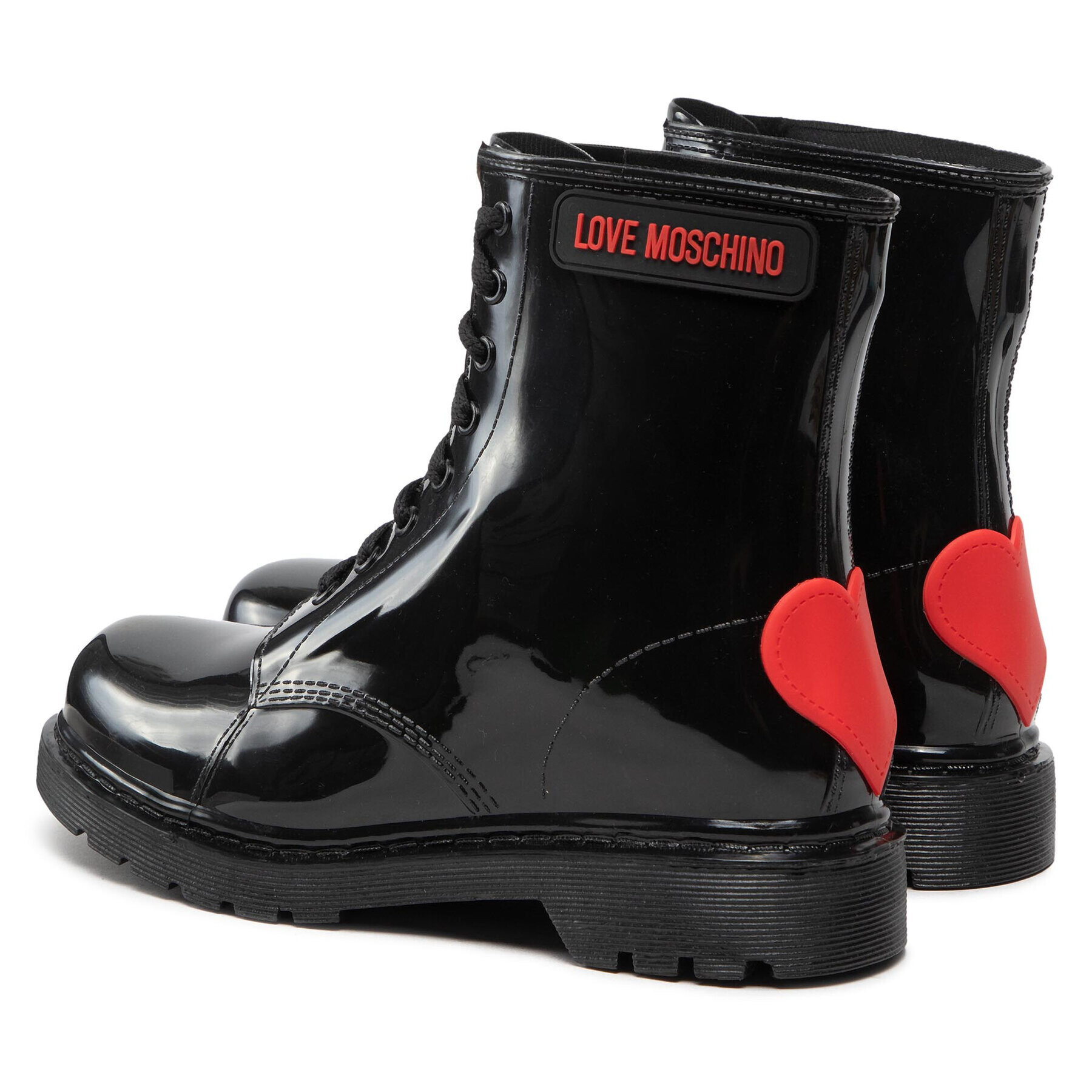 LOVE MOSCHINO Škornji JA24193G1FIR0000 Črna - Pepit.si