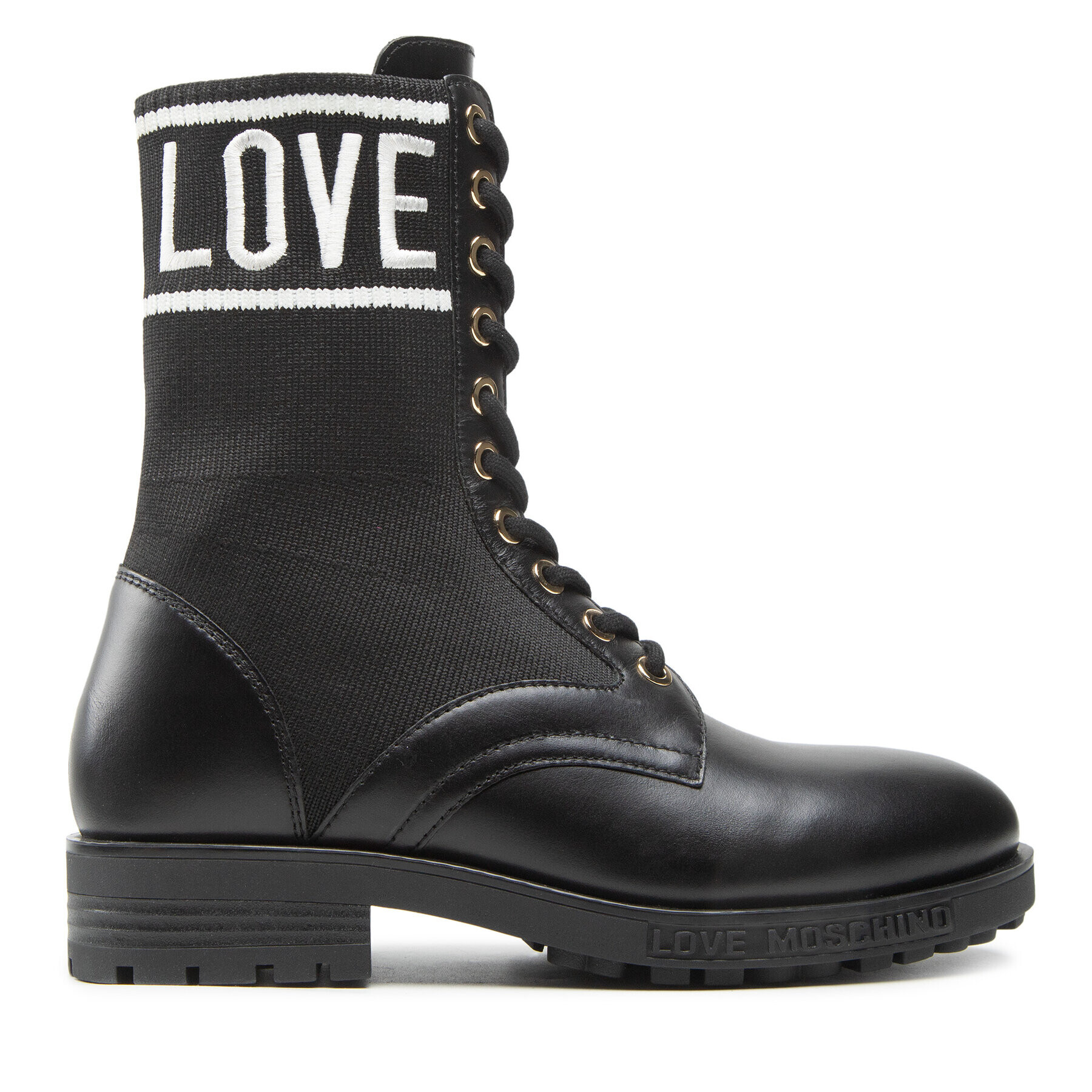 LOVE MOSCHINO Škornji JA24244G1FIZE00A Črna - Pepit.si