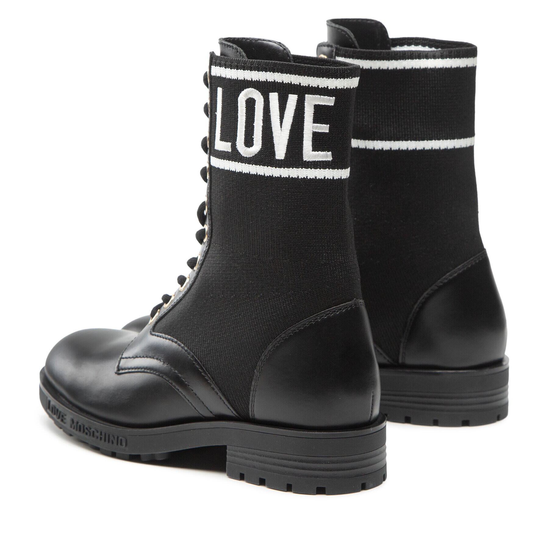 LOVE MOSCHINO Škornji JA24244G1FIZE00A Črna - Pepit.si