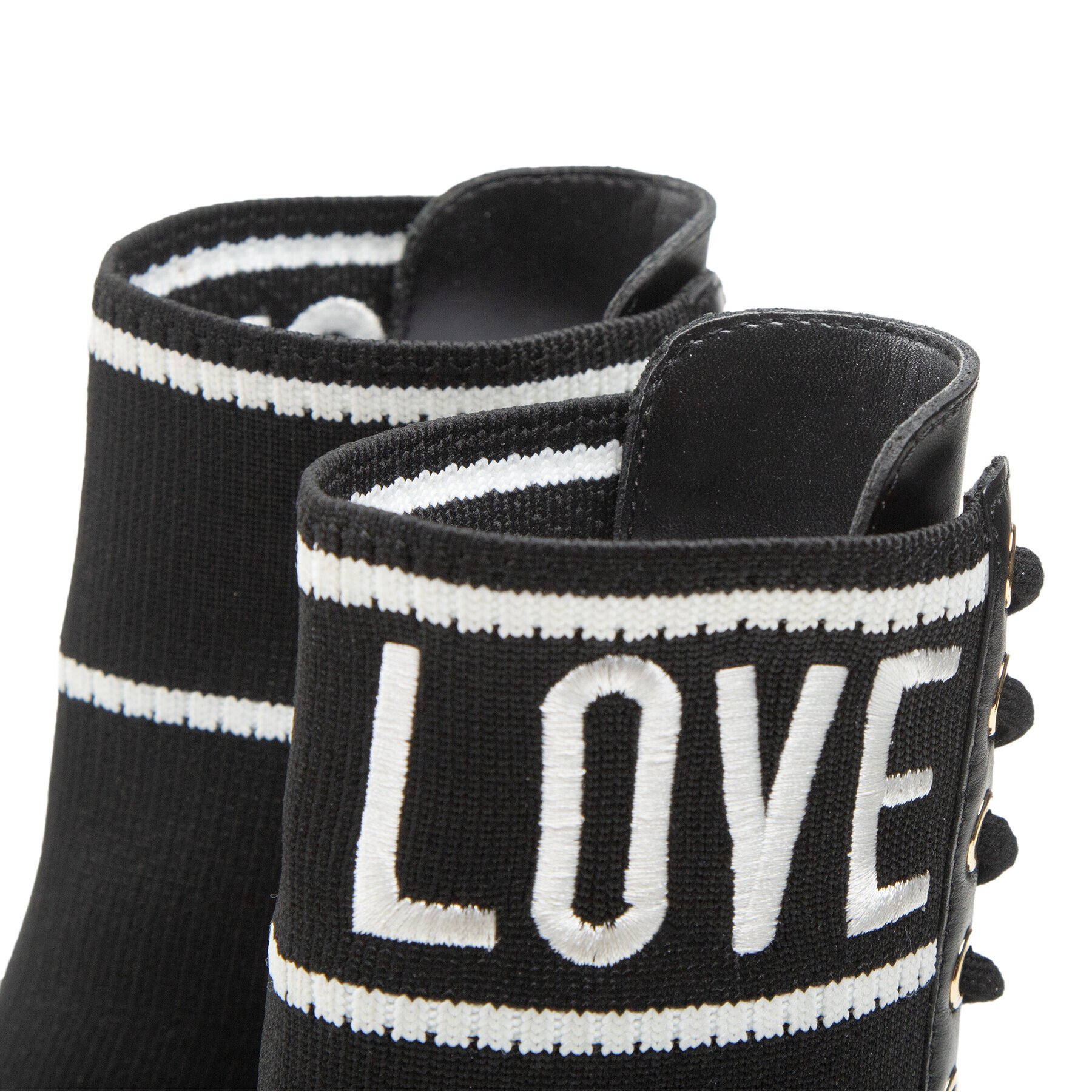 LOVE MOSCHINO Škornji JA24244G1FIZE00A Črna - Pepit.si