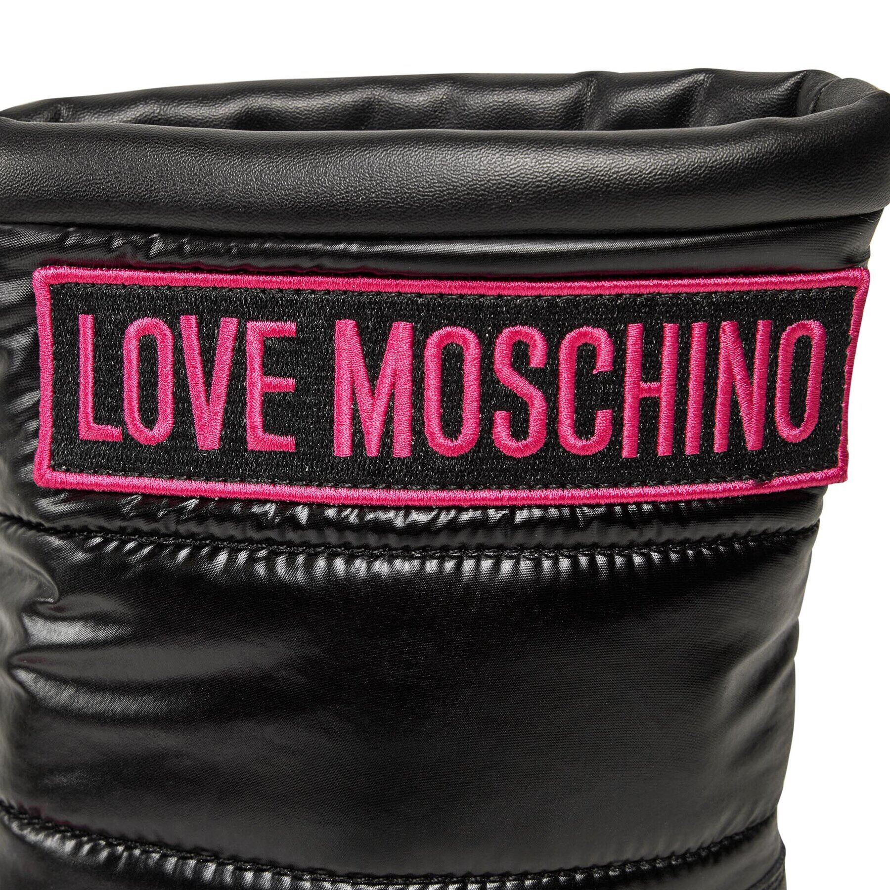 LOVE MOSCHINO Škornji za sneg JA15855H0HIN000C Črna - Pepit.si