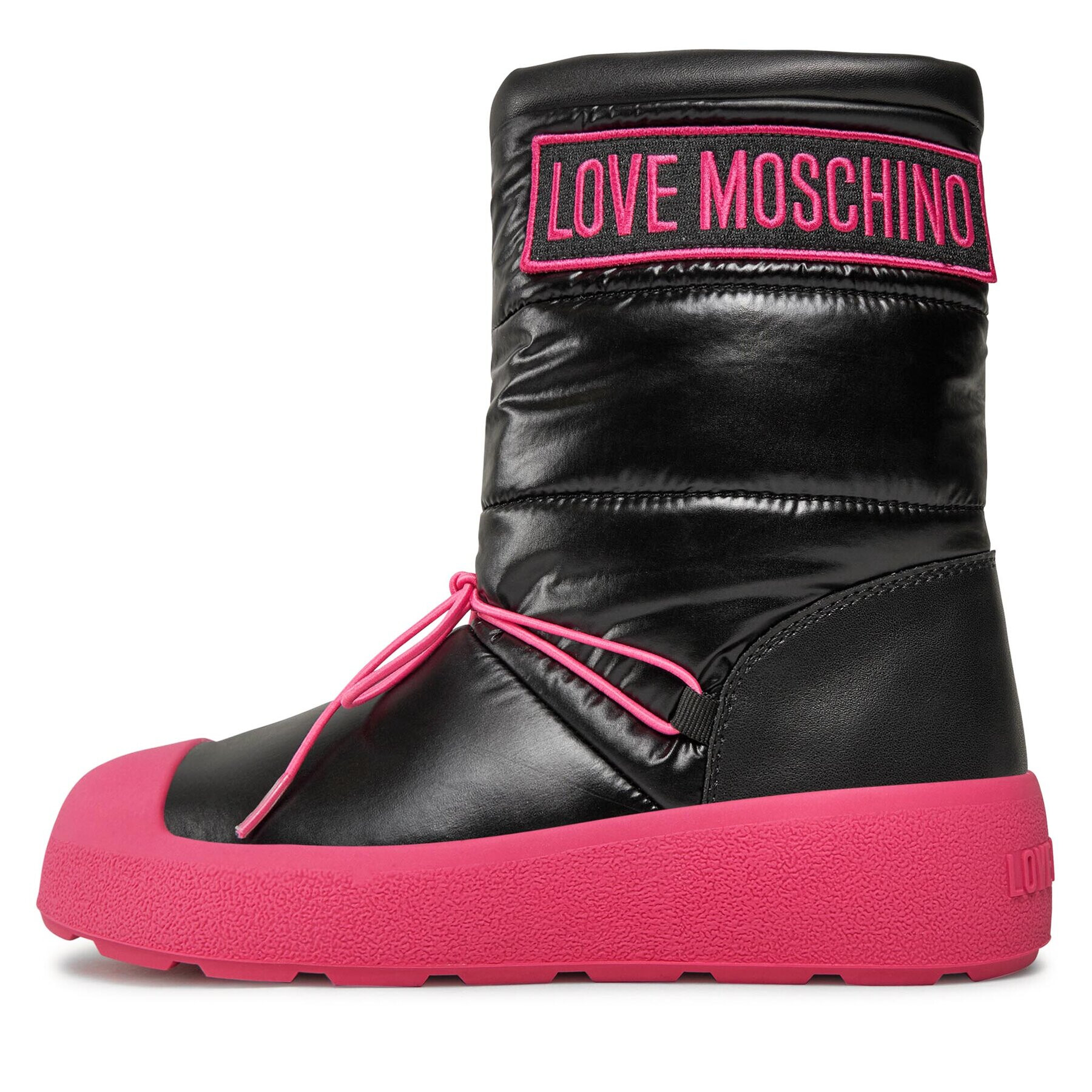 LOVE MOSCHINO Škornji za sneg JA15855H0HIN000C Črna - Pepit.si