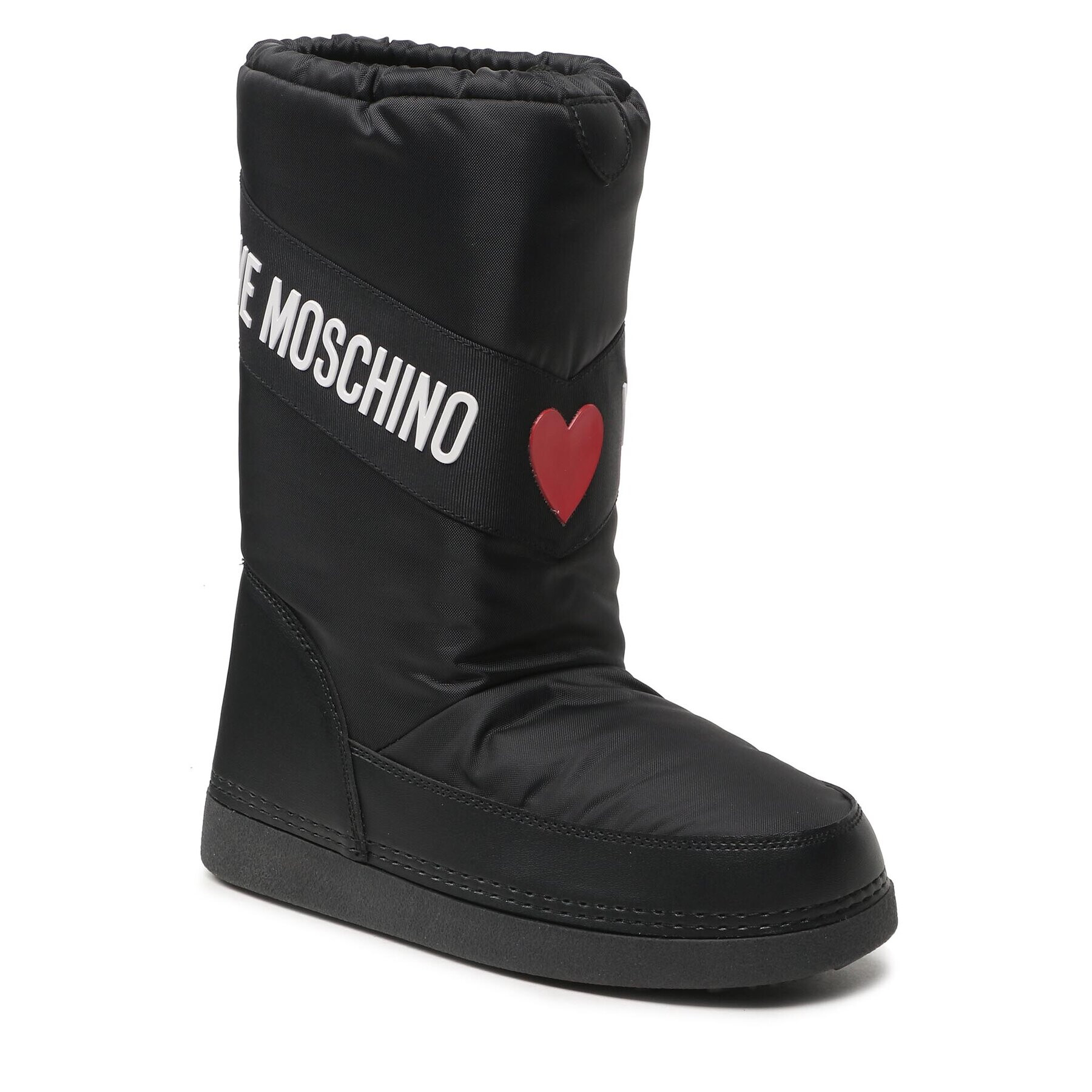 LOVE MOSCHINO Škornji za sneg JA24032G1HISA000 Črna - Pepit.si