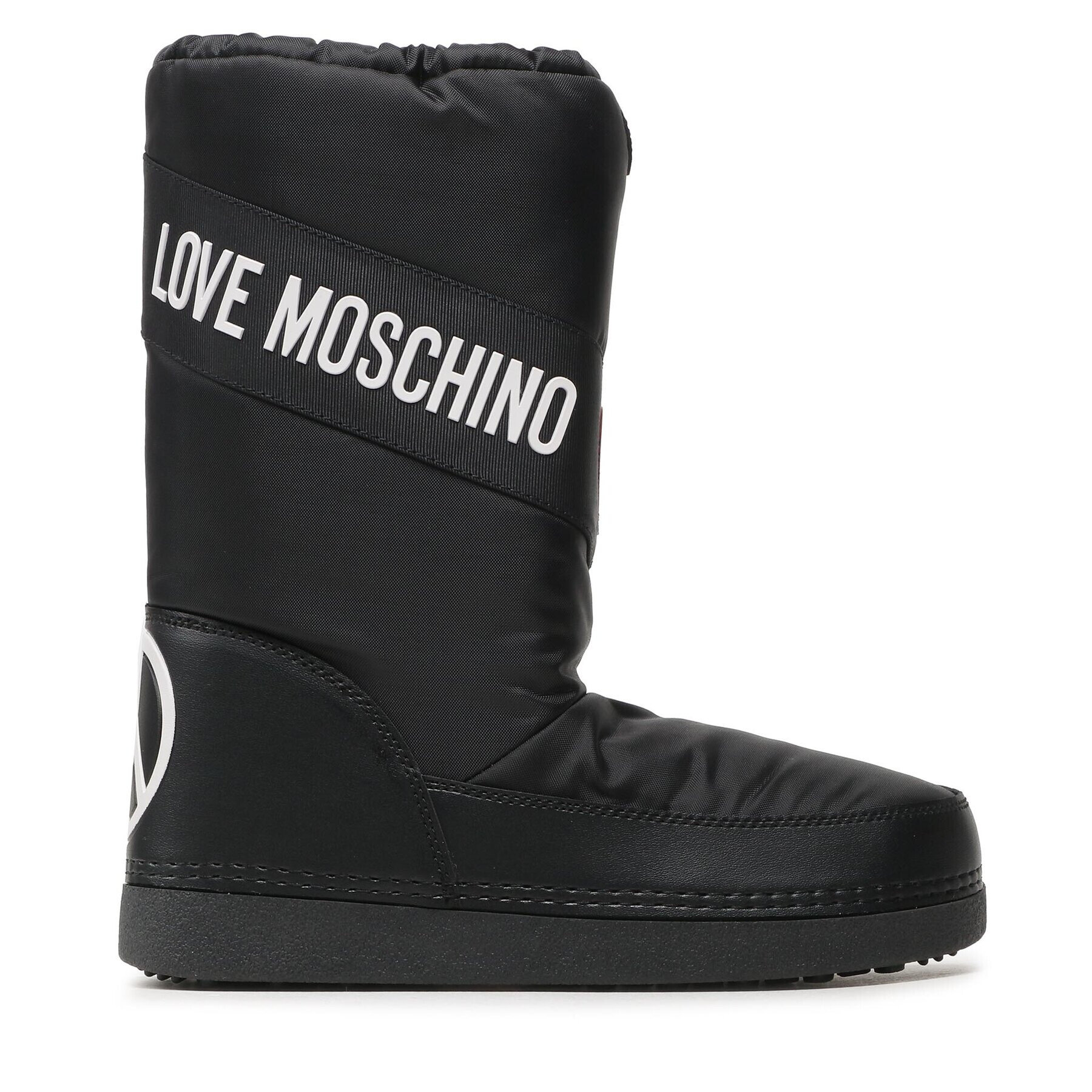 LOVE MOSCHINO Škornji za sneg JA24032G1HISA000 Črna - Pepit.si