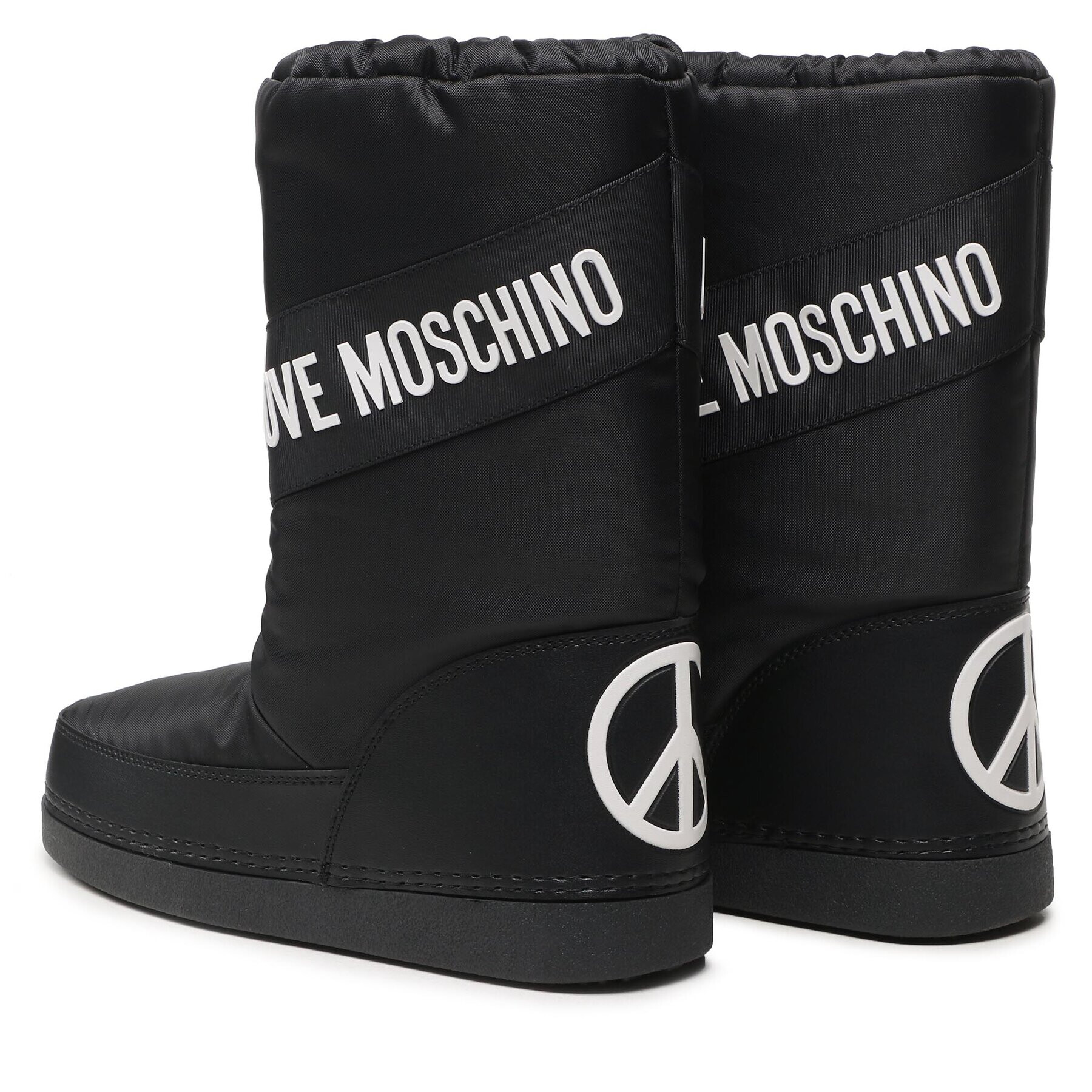 LOVE MOSCHINO Škornji za sneg JA24032G1HISA000 Črna - Pepit.si