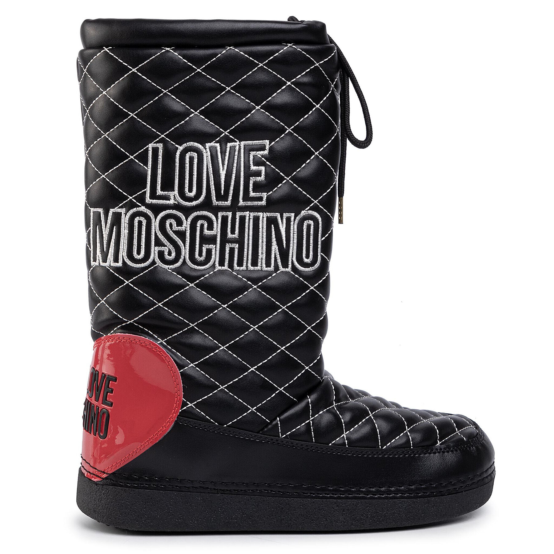 LOVE MOSCHINO Škornji za sneg JA24182G08JA100A Črna - Pepit.si