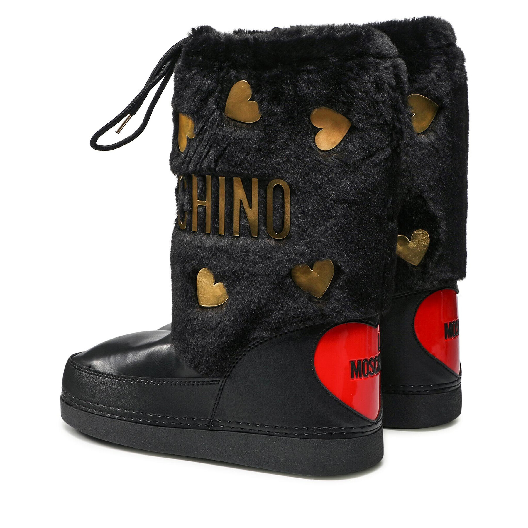 LOVE MOSCHINO Škornji za sneg JA24242G0DISO00A Črna - Pepit.si