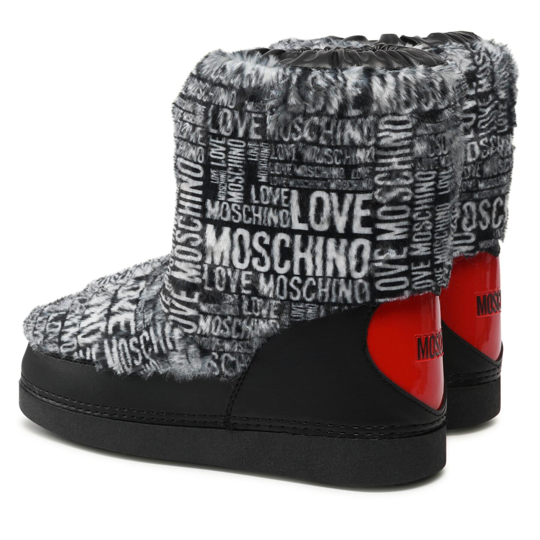 LOVE MOSCHINO Škornji za sneg JA24402G0FIT0000 Črna - Pepit.si