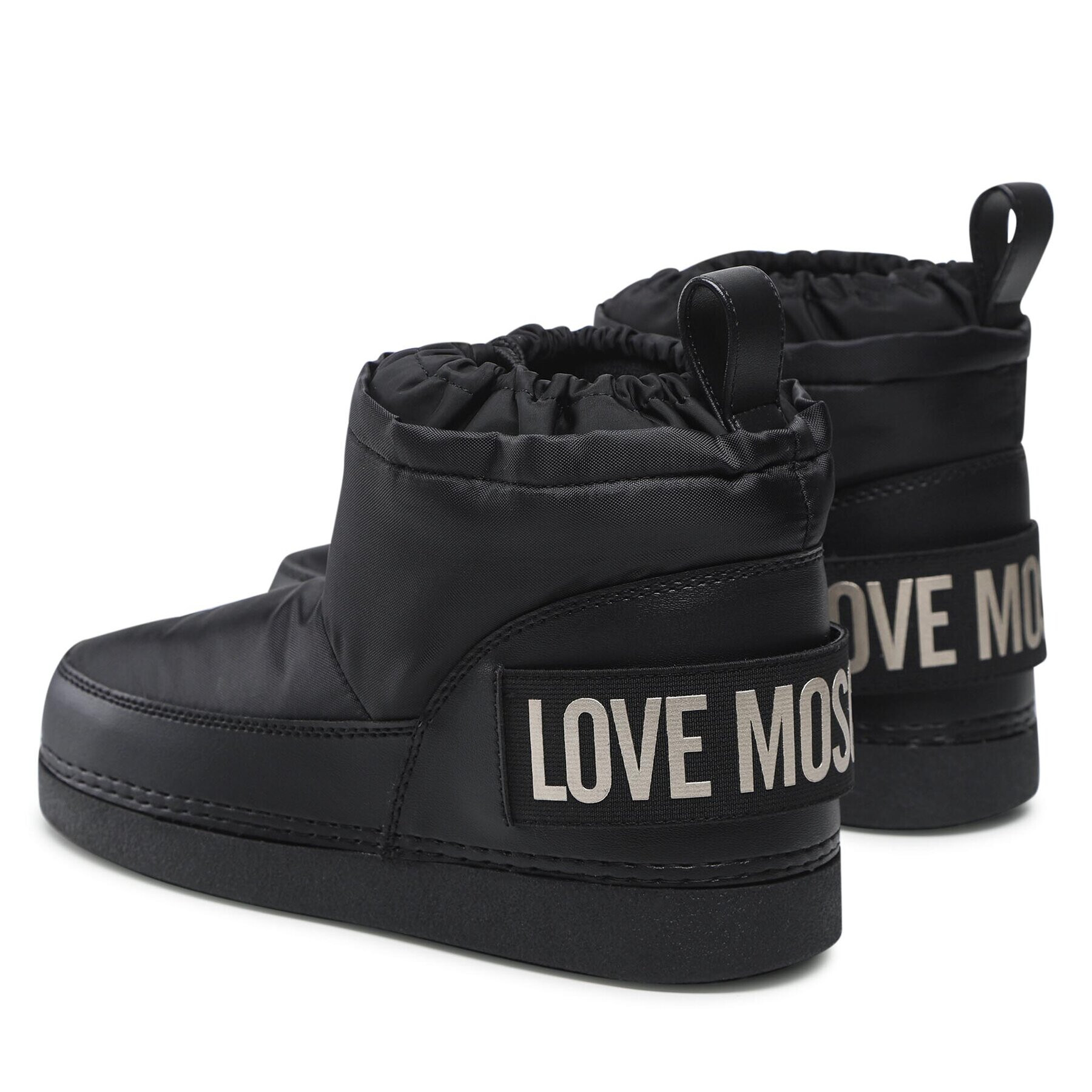 LOVE MOSCHINO Škornji za sneg JA24972G0FIT400A Črna - Pepit.si