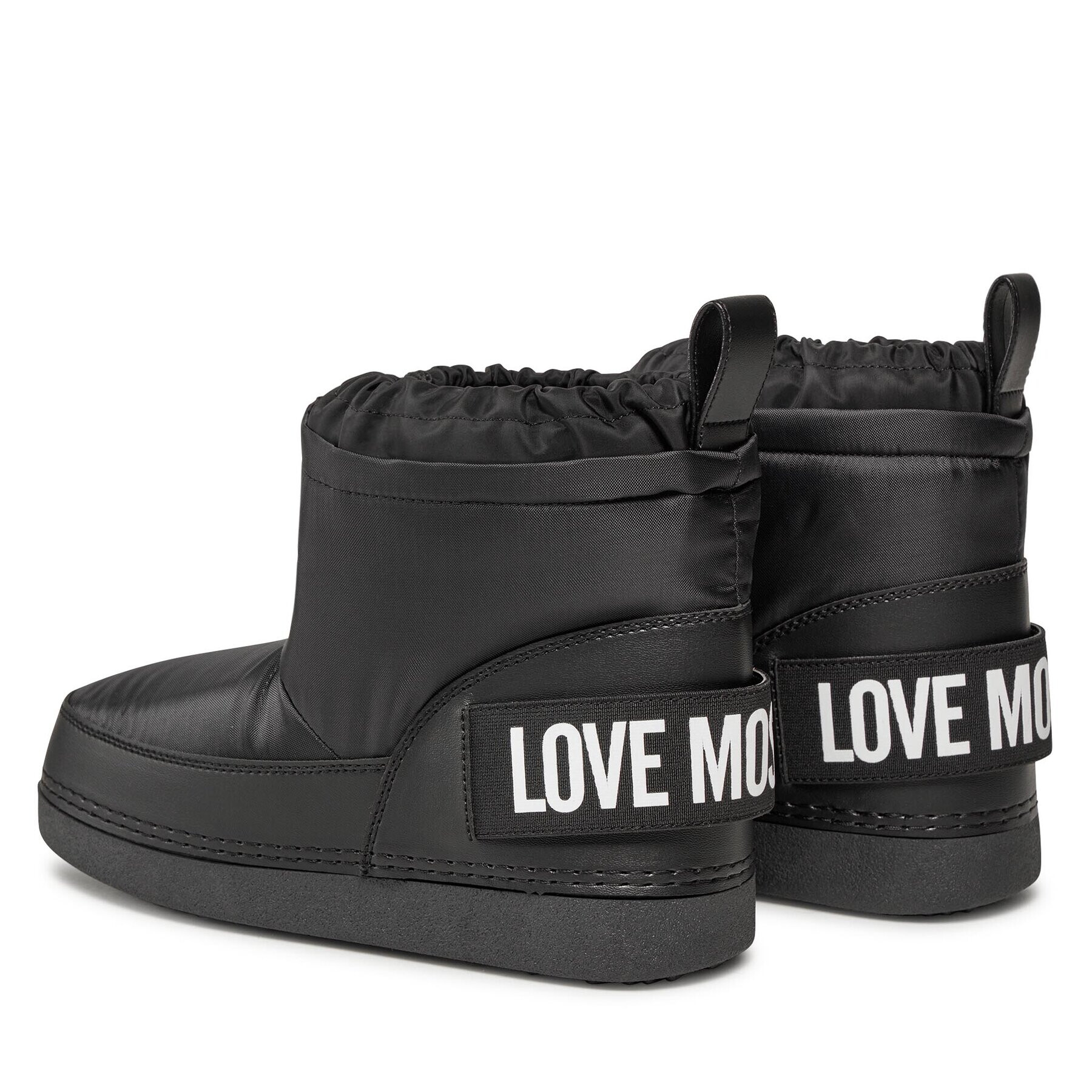 LOVE MOSCHINO Škornji za sneg JA24972G0HEB0000 Črna - Pepit.si