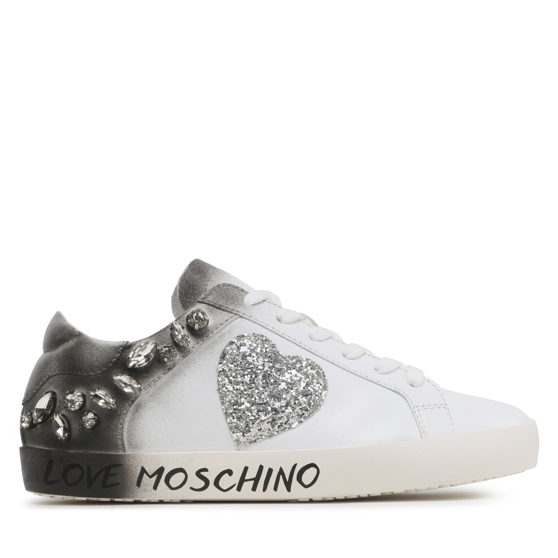 LOVE MOSCHINO Superge JA15102G1GIAH10A Bela - Pepit.si