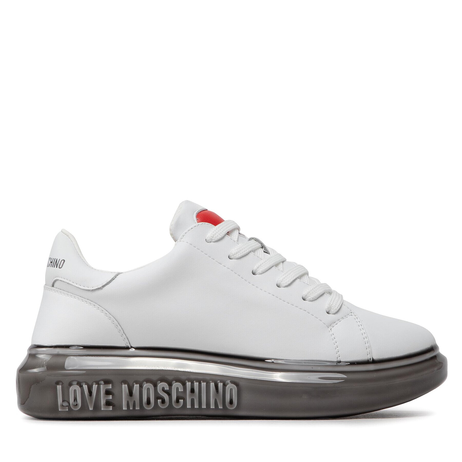 LOVE MOSCHINO Superge JA15174G0FIAY10A Bela - Pepit.si