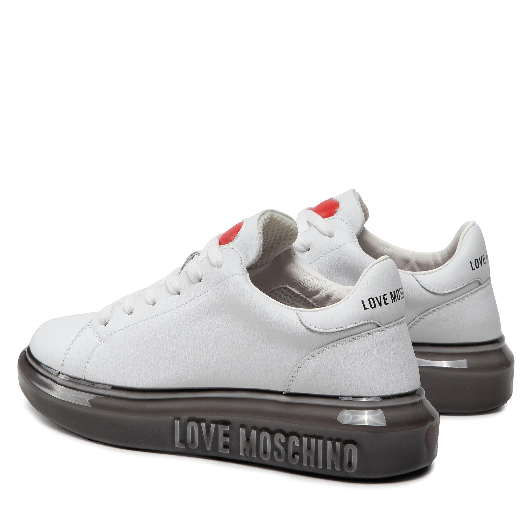 LOVE MOSCHINO Superge JA15174G0FIAY10A Bela - Pepit.si