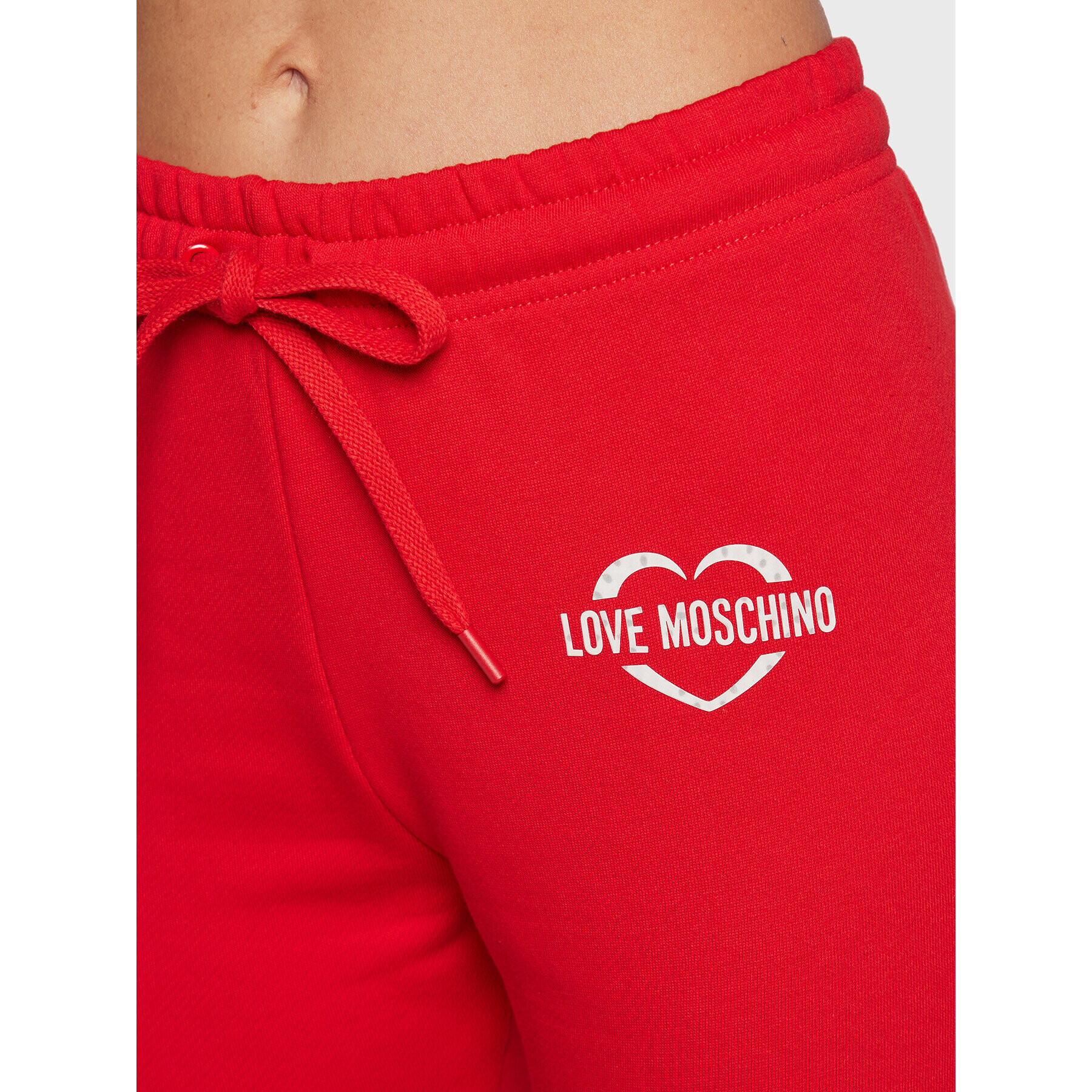 LOVE MOSCHINO Trenirka W002601M 4055 Rdeča Regular Fit - Pepit.si