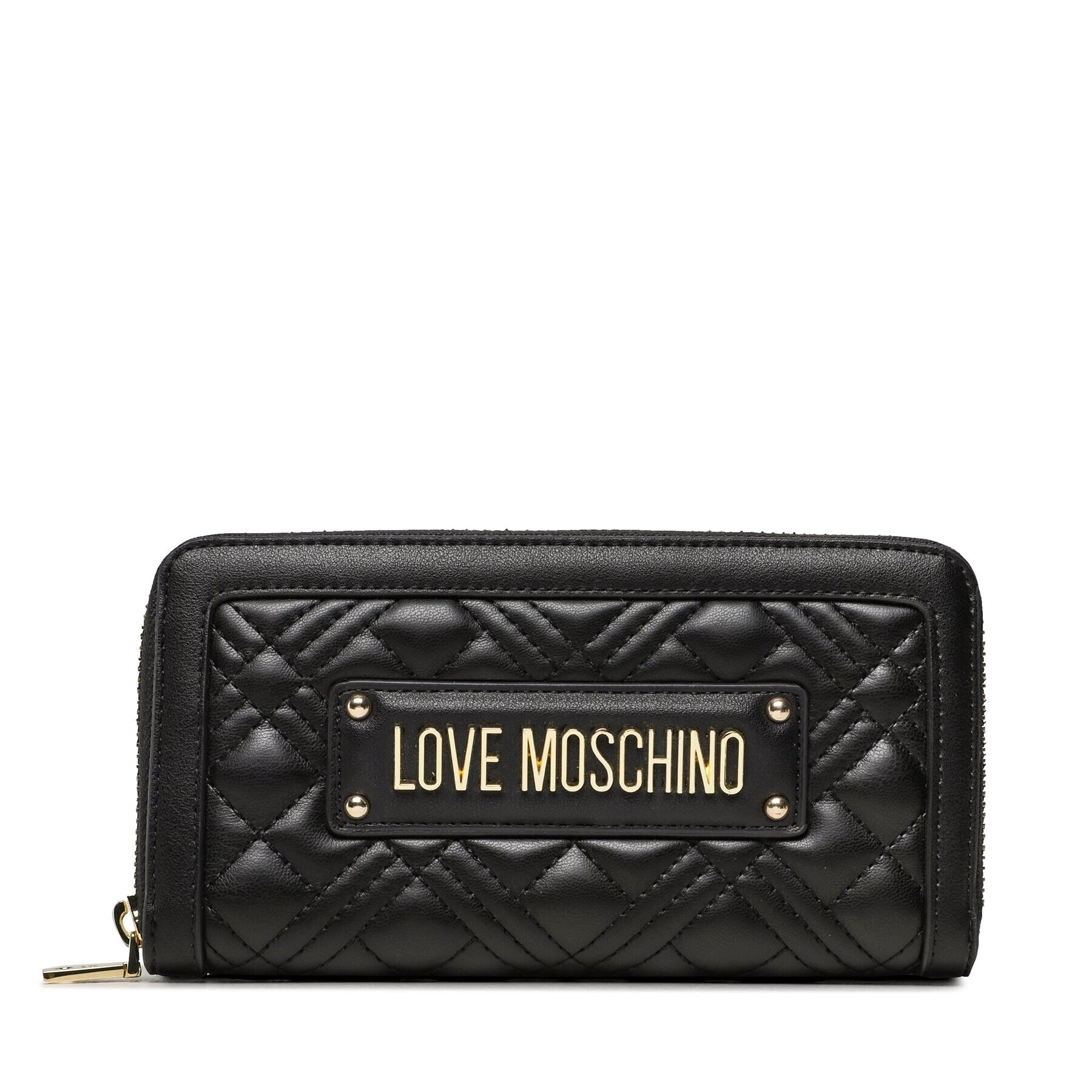 LOVE MOSCHINO Velika ženska denarnica JC5600PP0GLA0000 Črna - Pepit.si