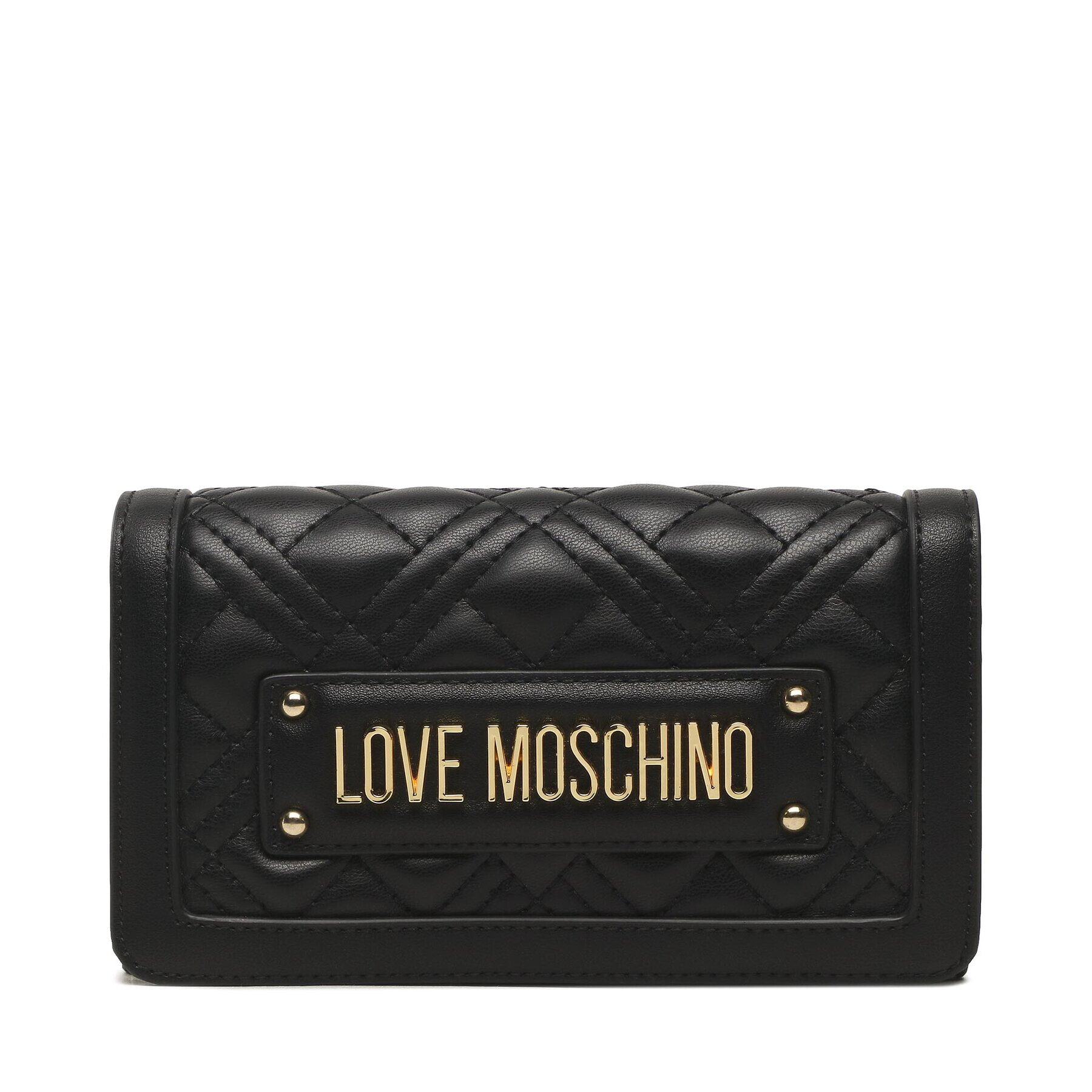 LOVE MOSCHINO Velika ženska denarnica JC5603PP0GLA0000 Črna - Pepit.si