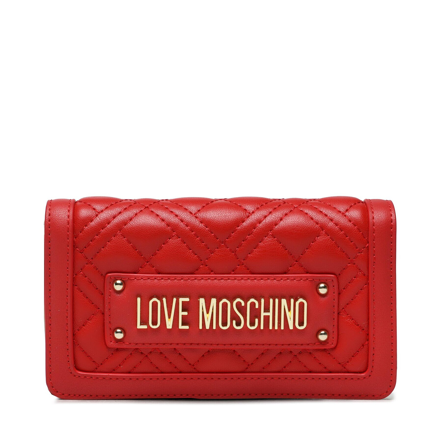 LOVE MOSCHINO Velika ženska denarnica JC5603PP0GLA0500 Rdeča - Pepit.si