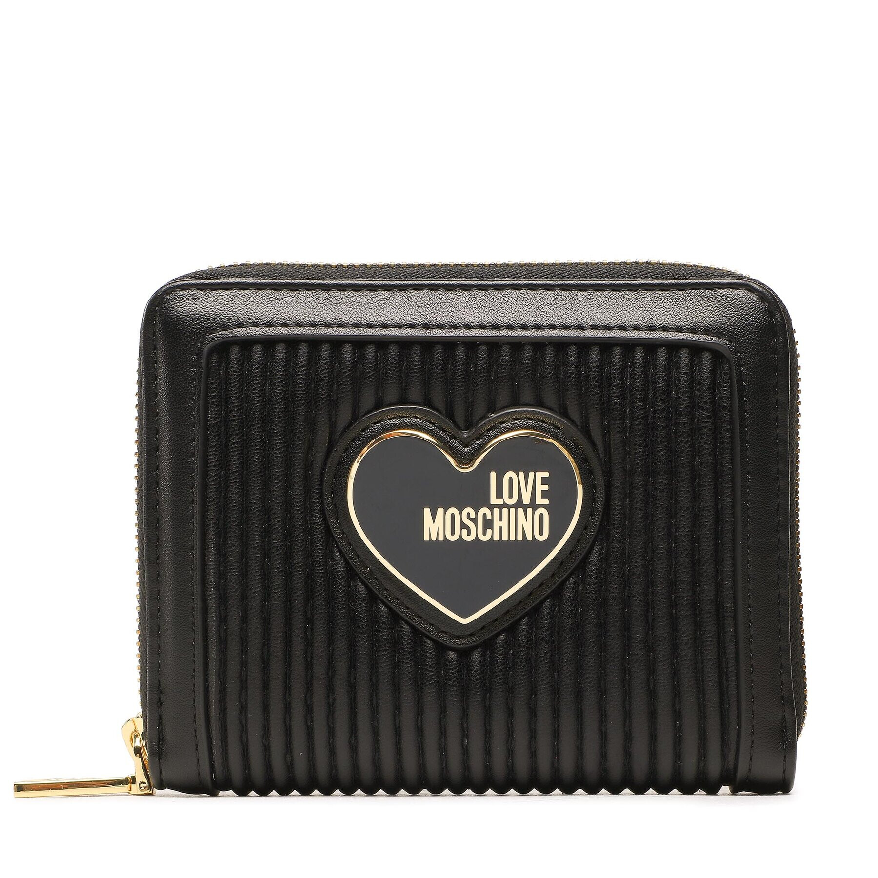 LOVE MOSCHINO Velika ženska denarnica JC5619PP1GLA1000 Črna - Pepit.si