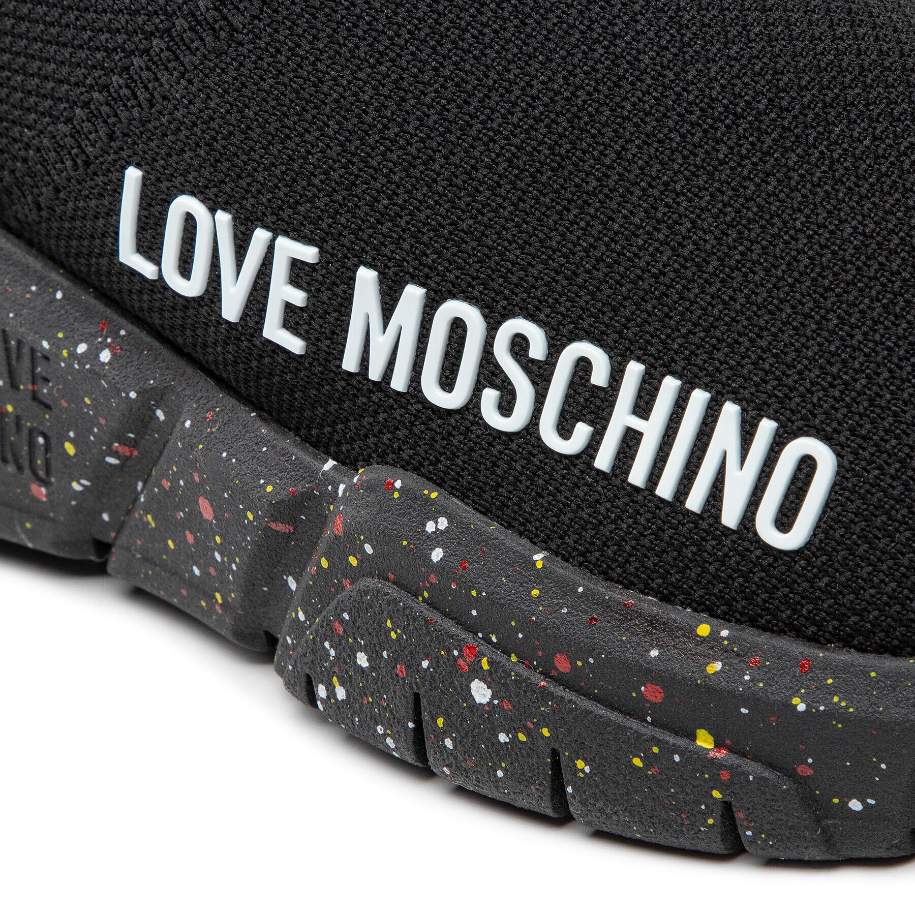 LOVE MOSCHINO Visoki Škornji JA15053G1DIZ500B Črna - Pepit.si