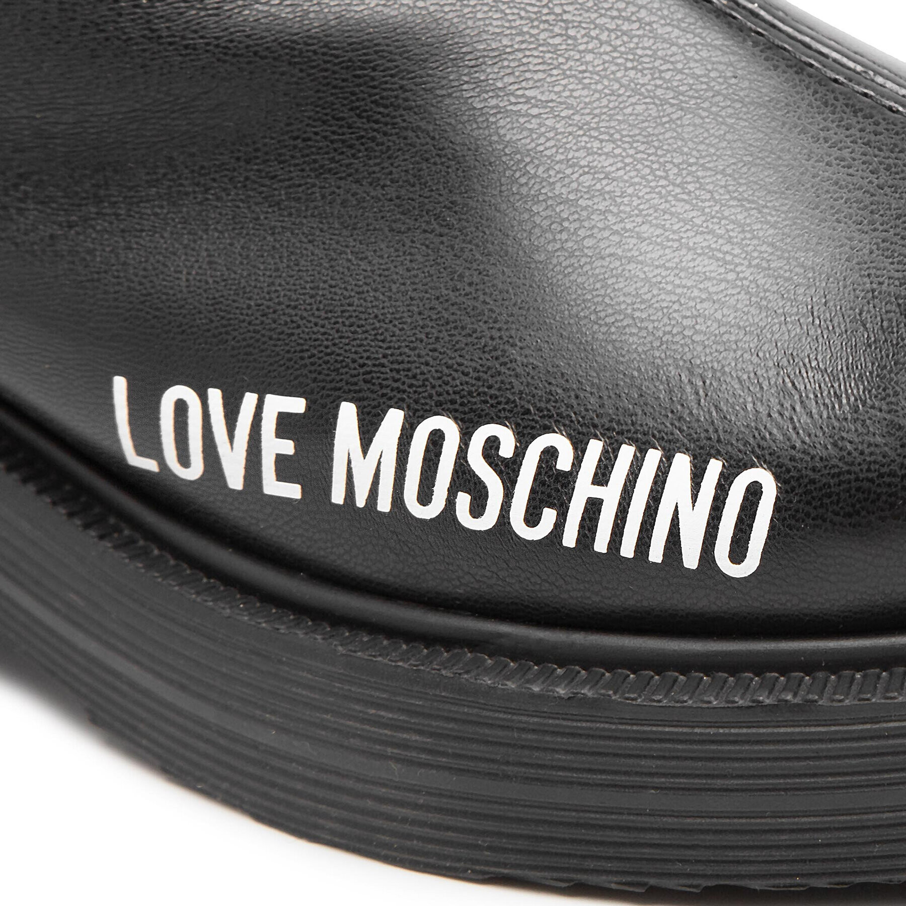 LOVE MOSCHINO Visoki Škornji JA26094G1FIEZ000 Črna - Pepit.si