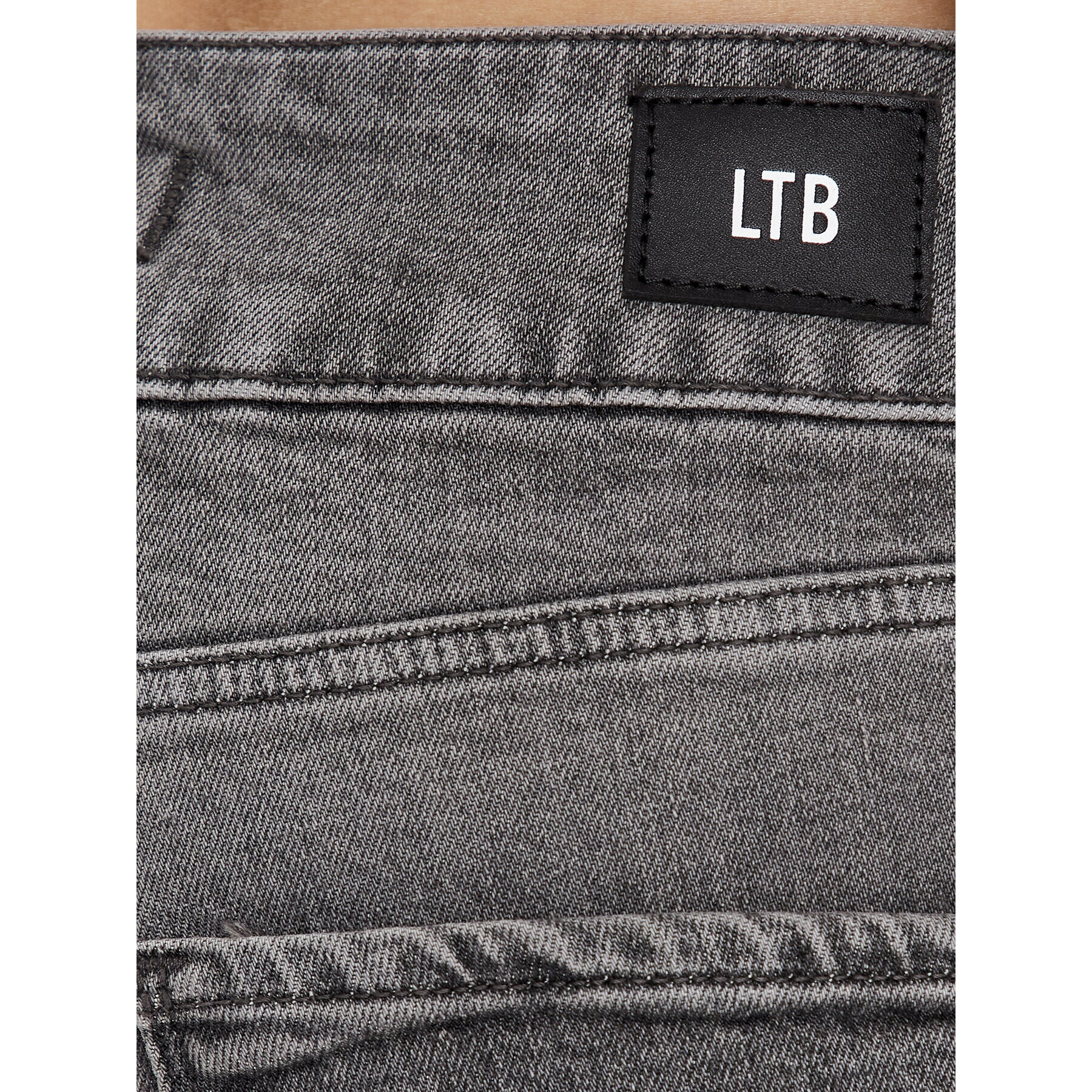 LTB Jeans kratke hlače Becky X 60645 15364 Siva Slim Fit - Pepit.si