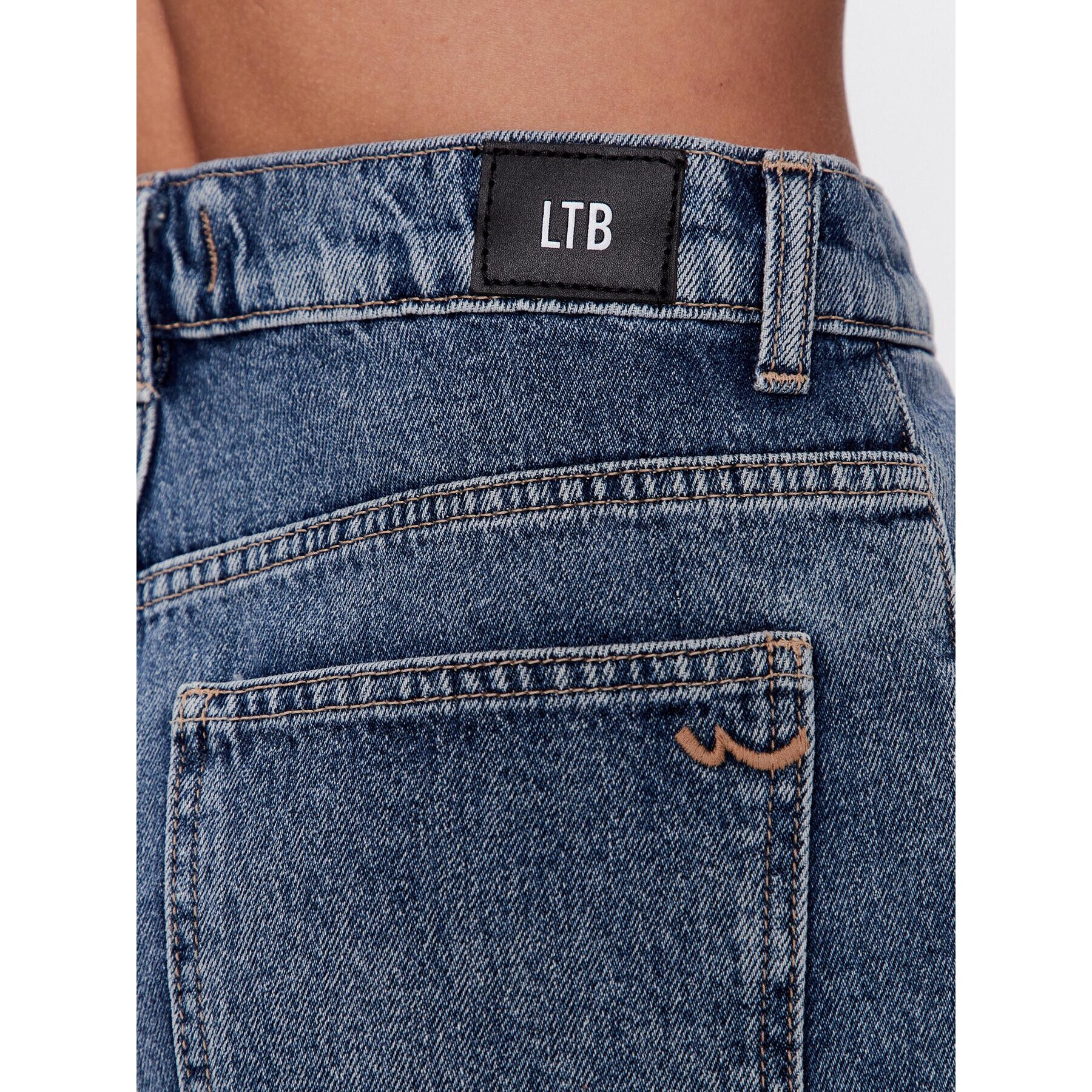 LTB Jeans kratke hlače Deana 61075 15394 Modra Regular Fit - Pepit.si