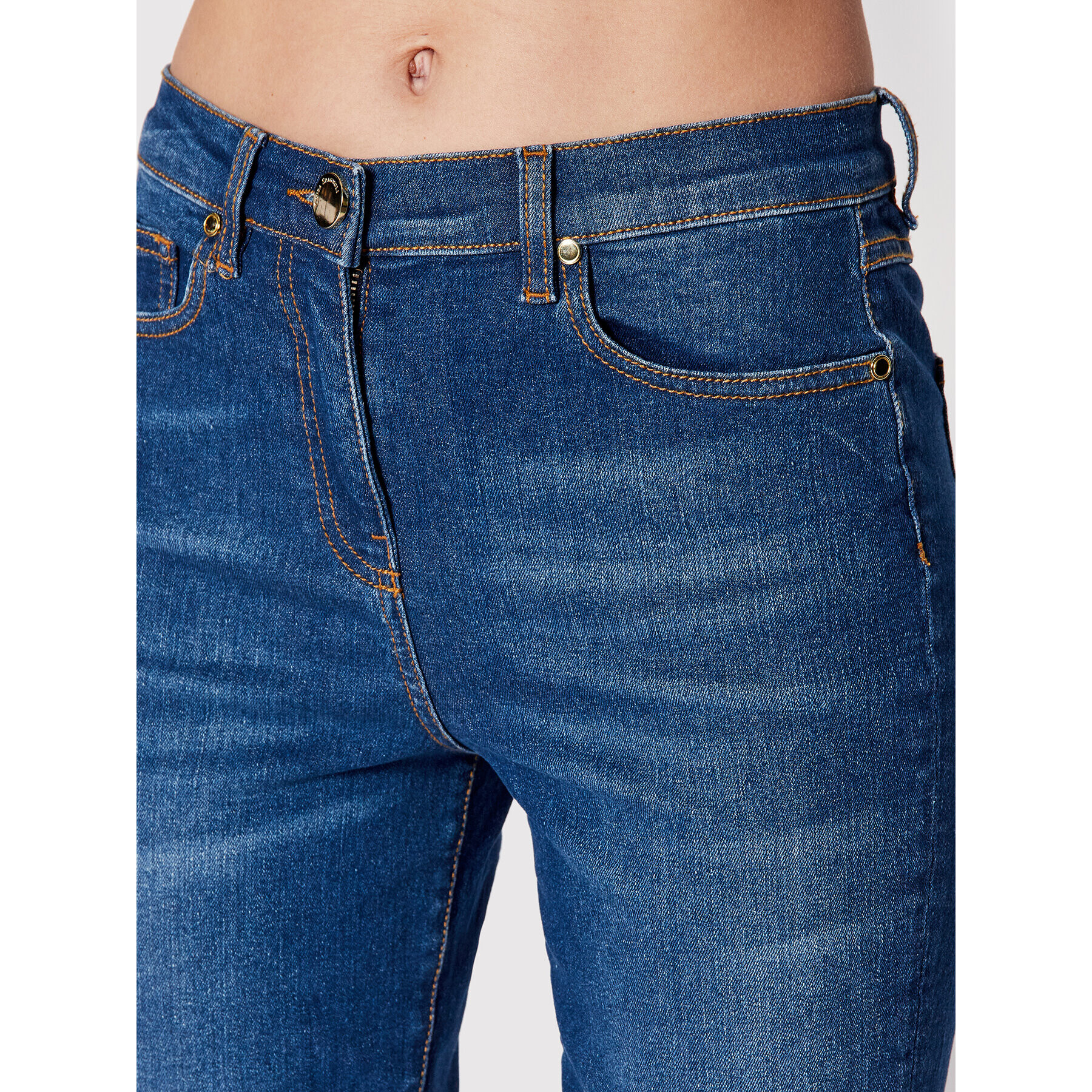 Luisa Spagnoli Jeans hlače Annuo 538779 Modra Regular Fit - Pepit.si